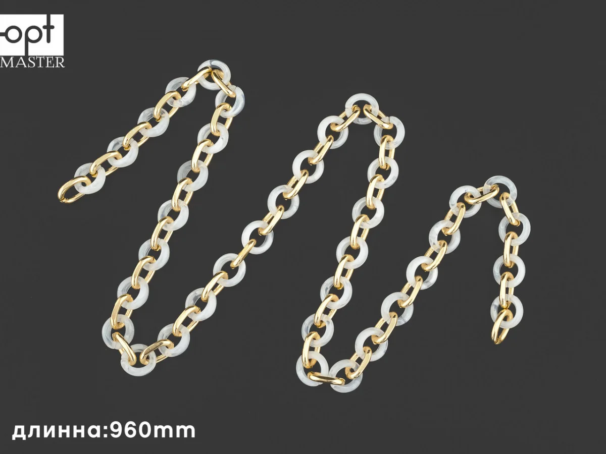 Цепь акриловая метражная 970mm (3103)