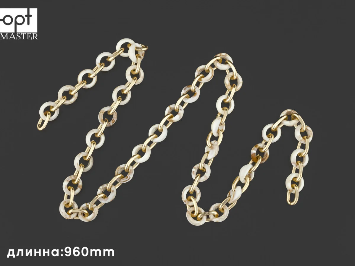 Цепь акриловая метражная 970mm (3103)