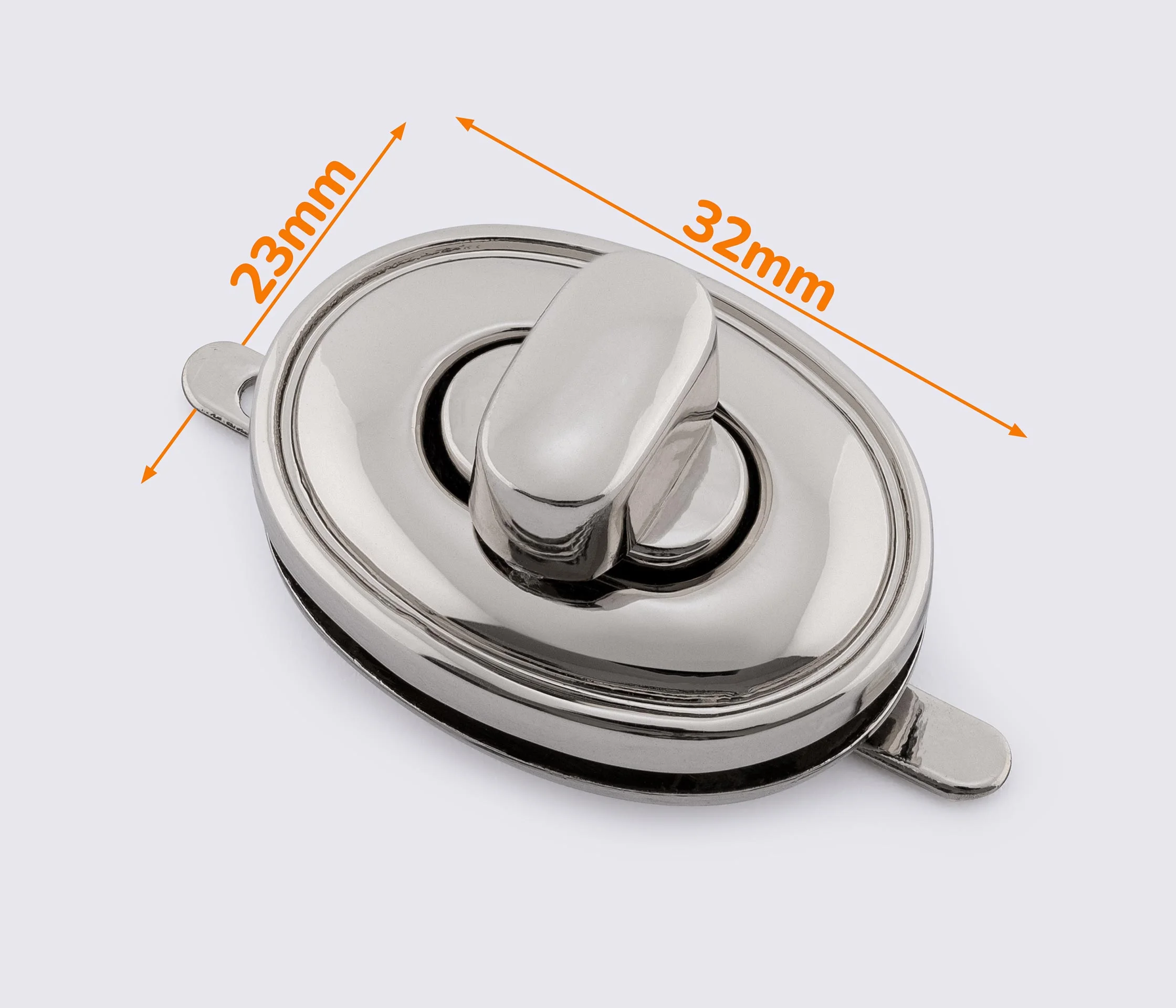 Замок для сумки 32*23мм 88-009