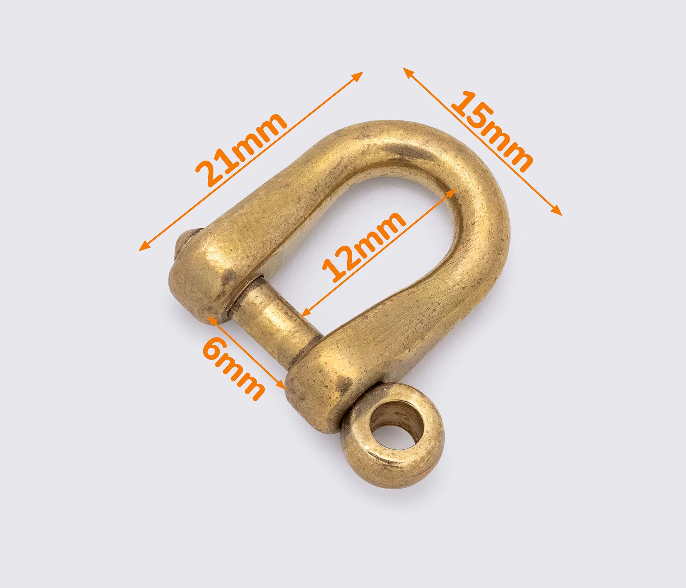 Ручкотримач латунь 6мм арт.50-A509