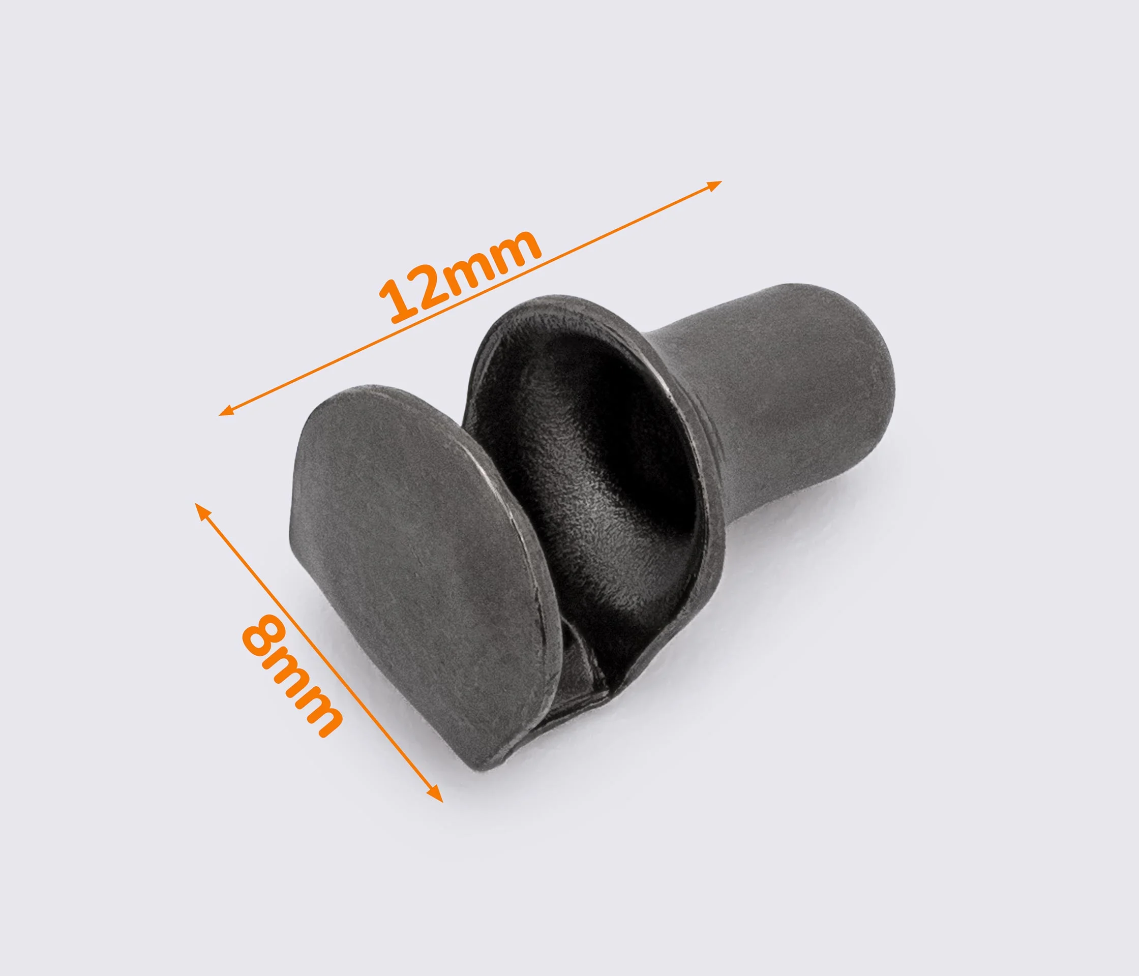 Петли обувные под шнурок 1022-8mm, 8мм
