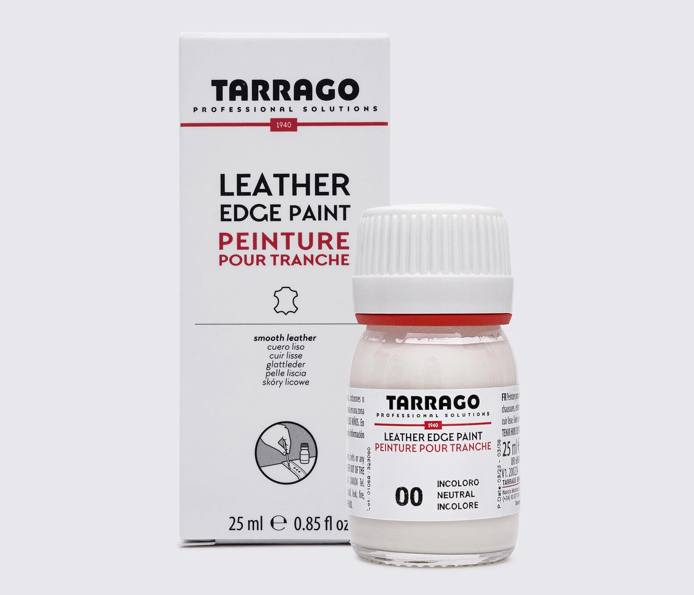 Краска для урезов Tarrago Leather Edge Paint, 25 мл TPC01
