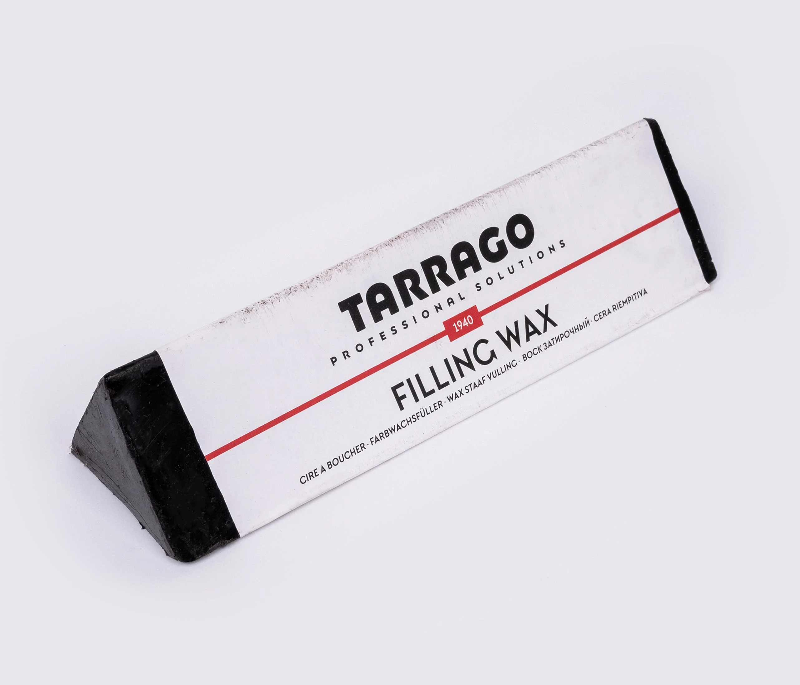 Віск-олівець для підошв, рантів і каблуків Tarrago Filling Wax, 120 гр., кол. чорний TPV68