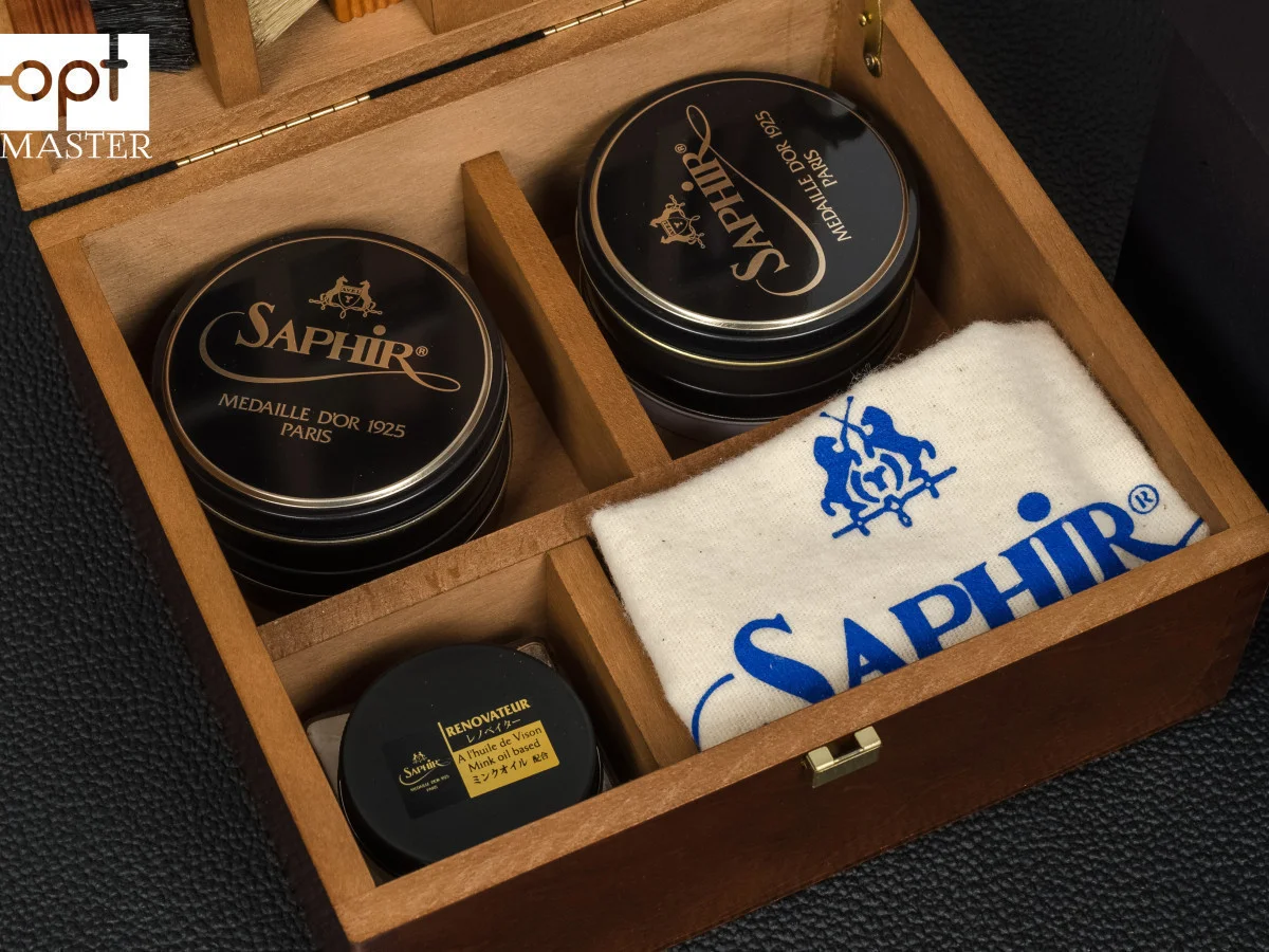Коробка Saphir Medaille D'or Shoemaker Shoe Polish Box (2910)