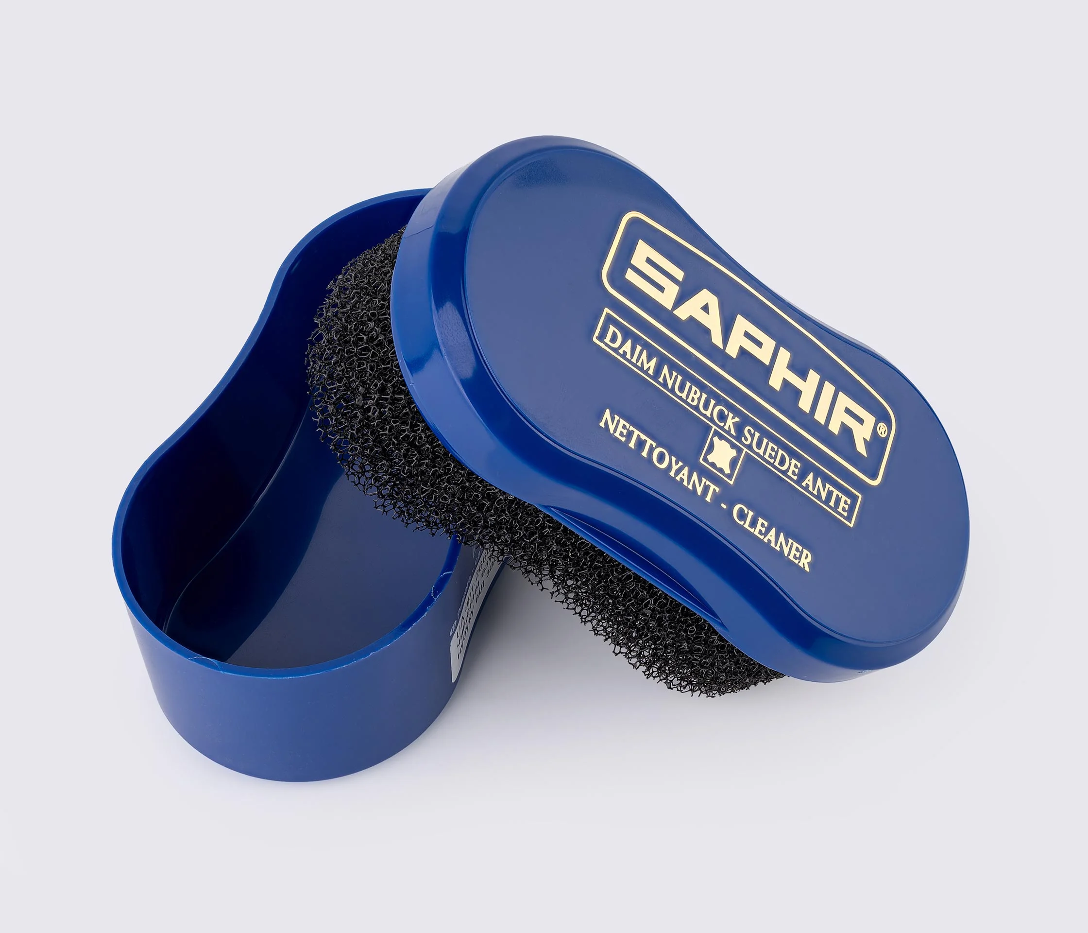 Губка чистящая Saphir, пенополиуретан, цв. черный (2660)