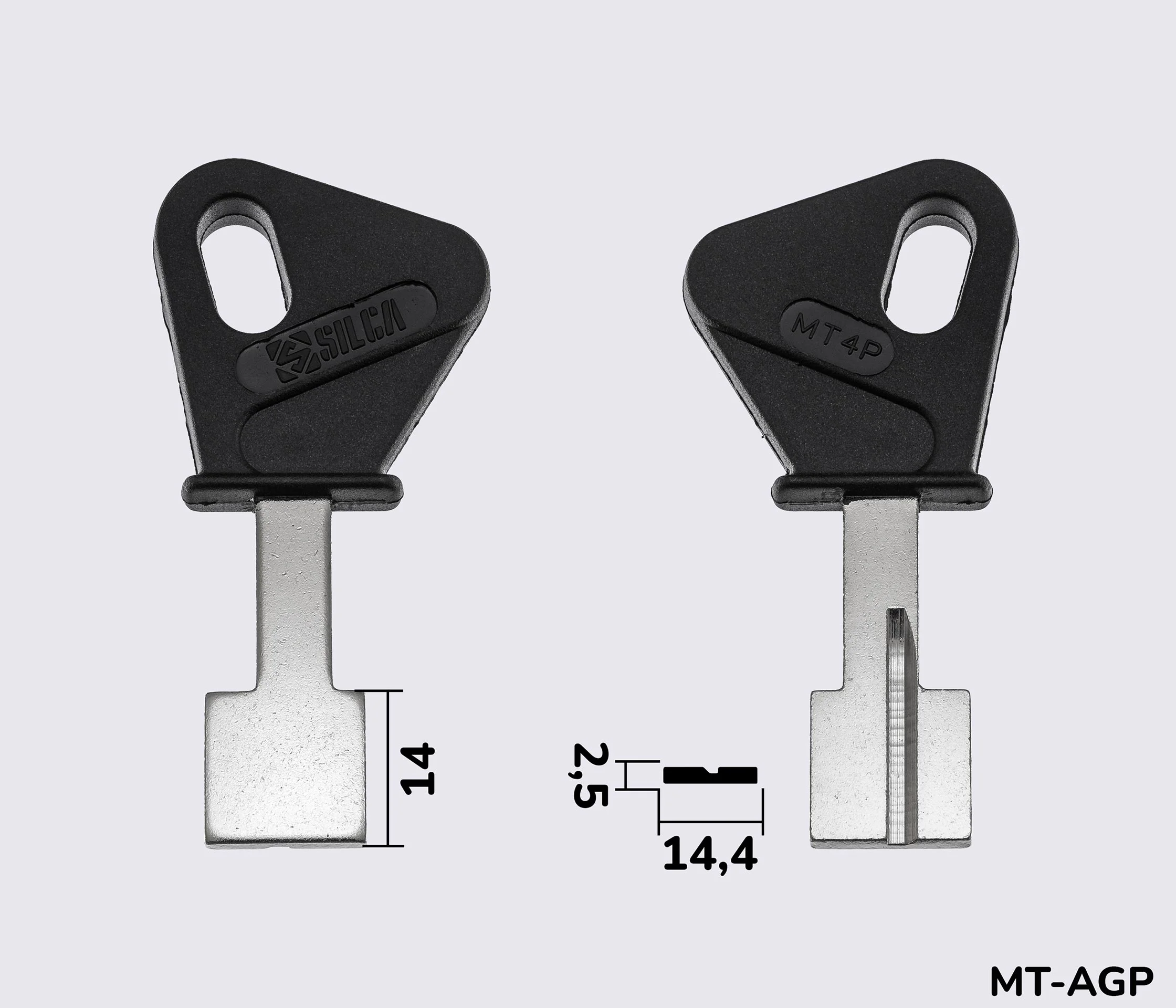 MT4P Silca заготовка тубулярного ключа