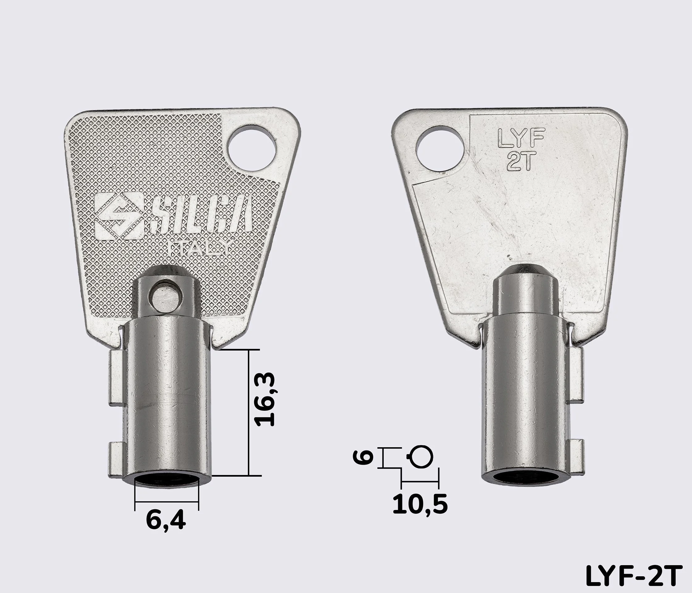 LYF2T Silca заготовка тубулярного ключа