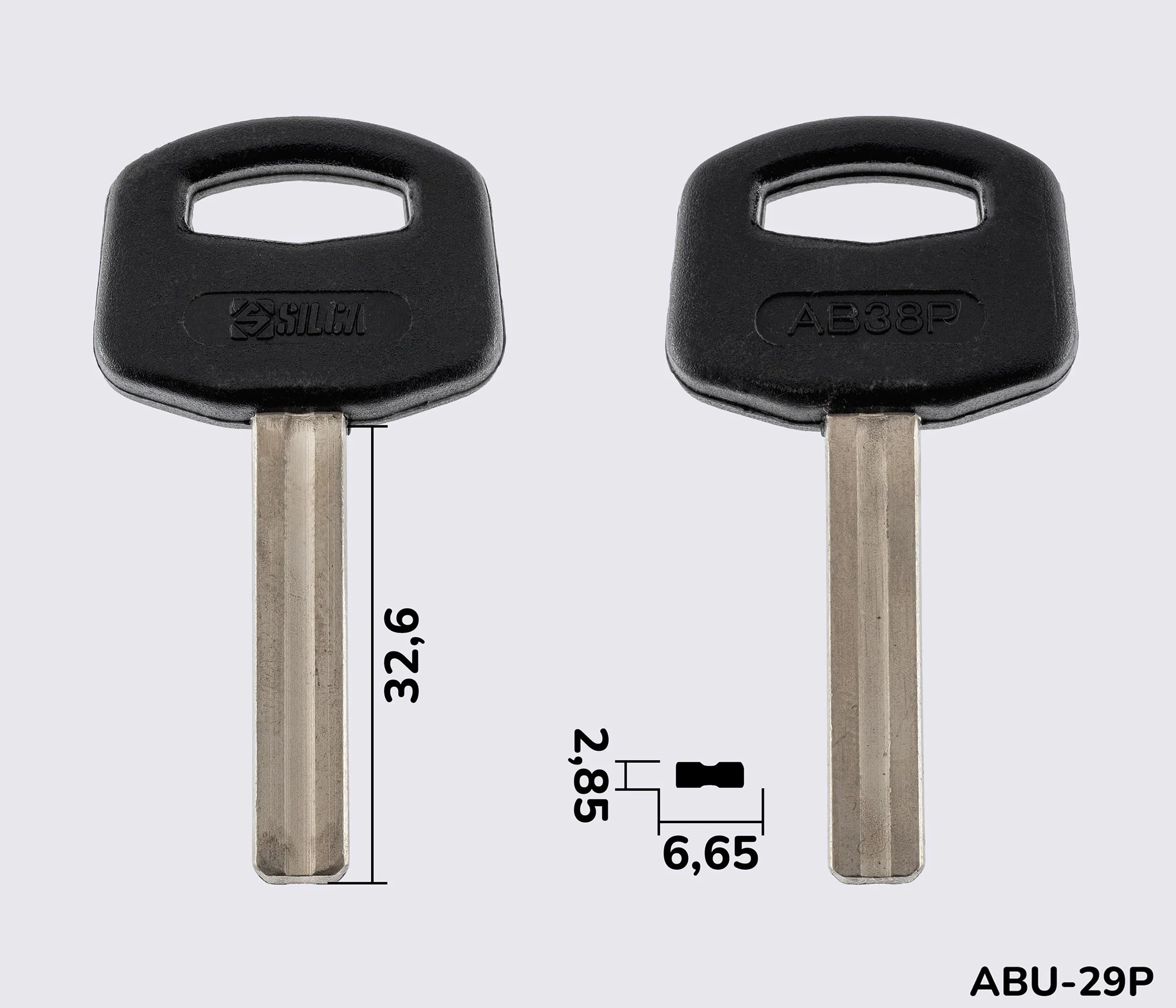 AB38P Silca заготовка финского ключа