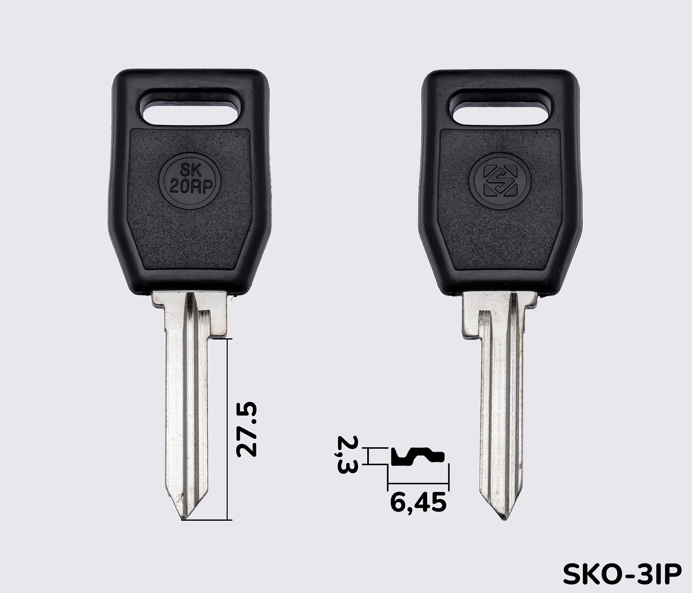 SK20RP Silca заготовка автомобільного ключа