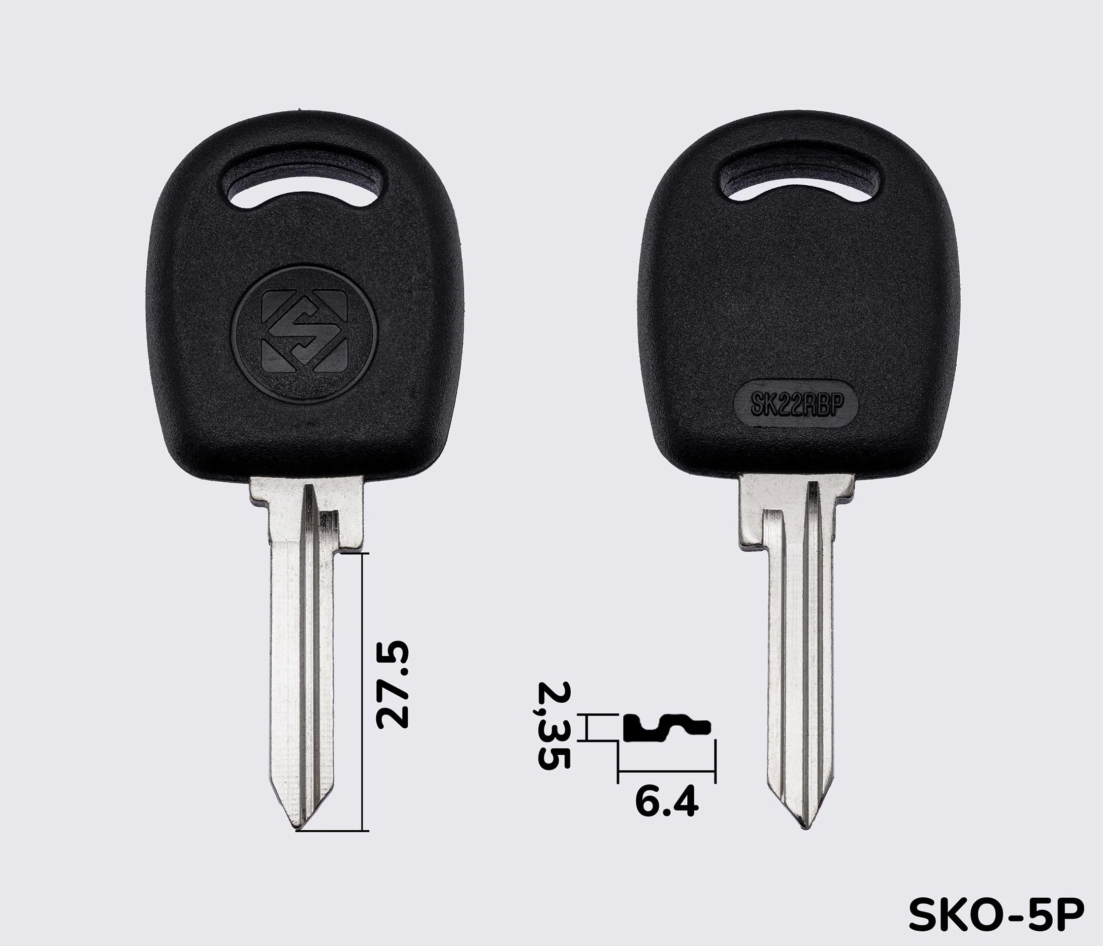SK22RBP Silca заготовка автомобільного ключа