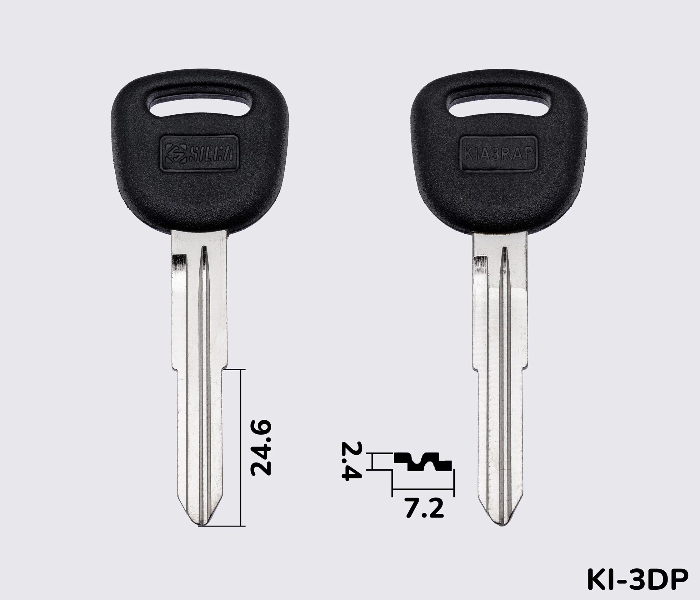 KIA3RAP Silca заготовка автомобільного ключа