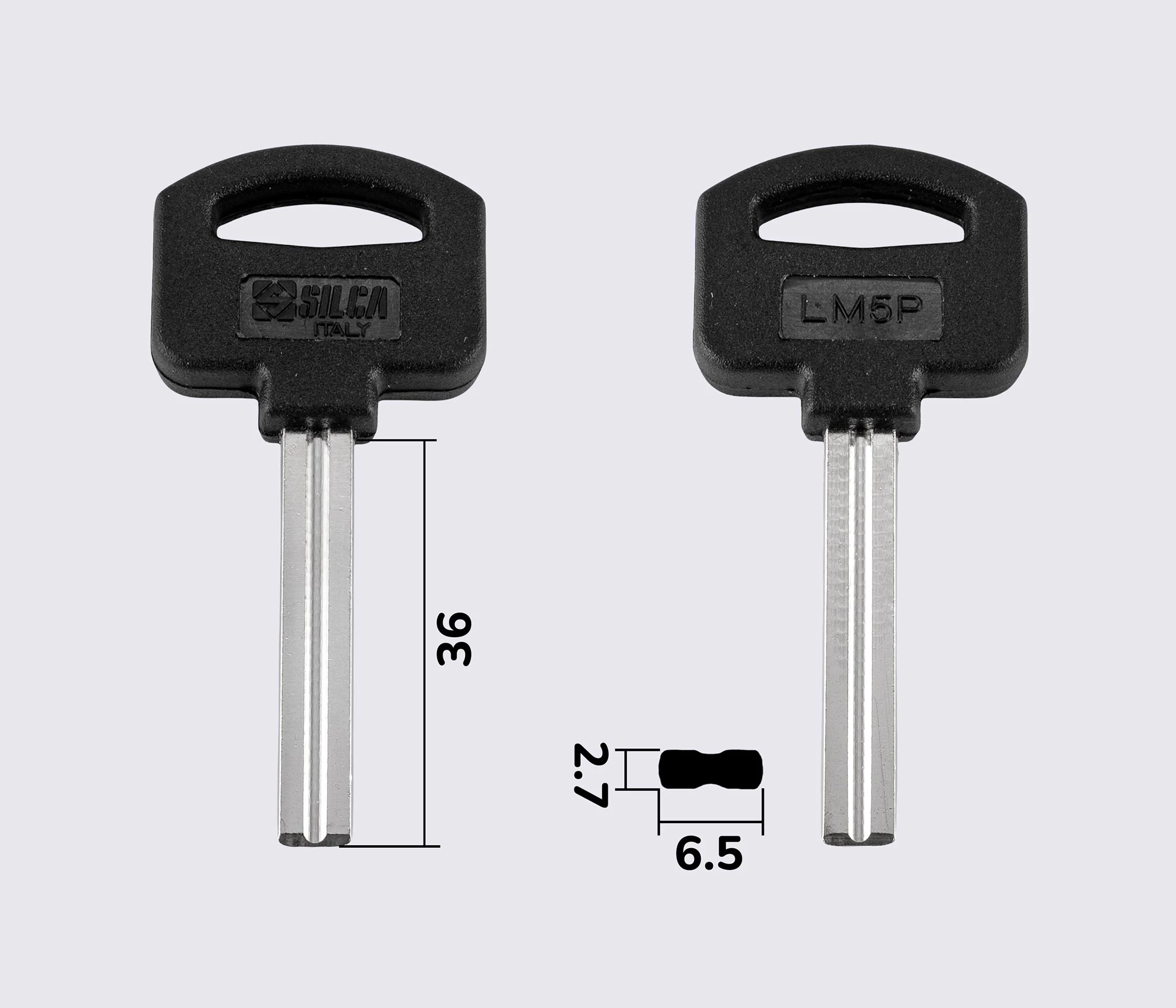 LM5P Silca заготовка луночного ключа