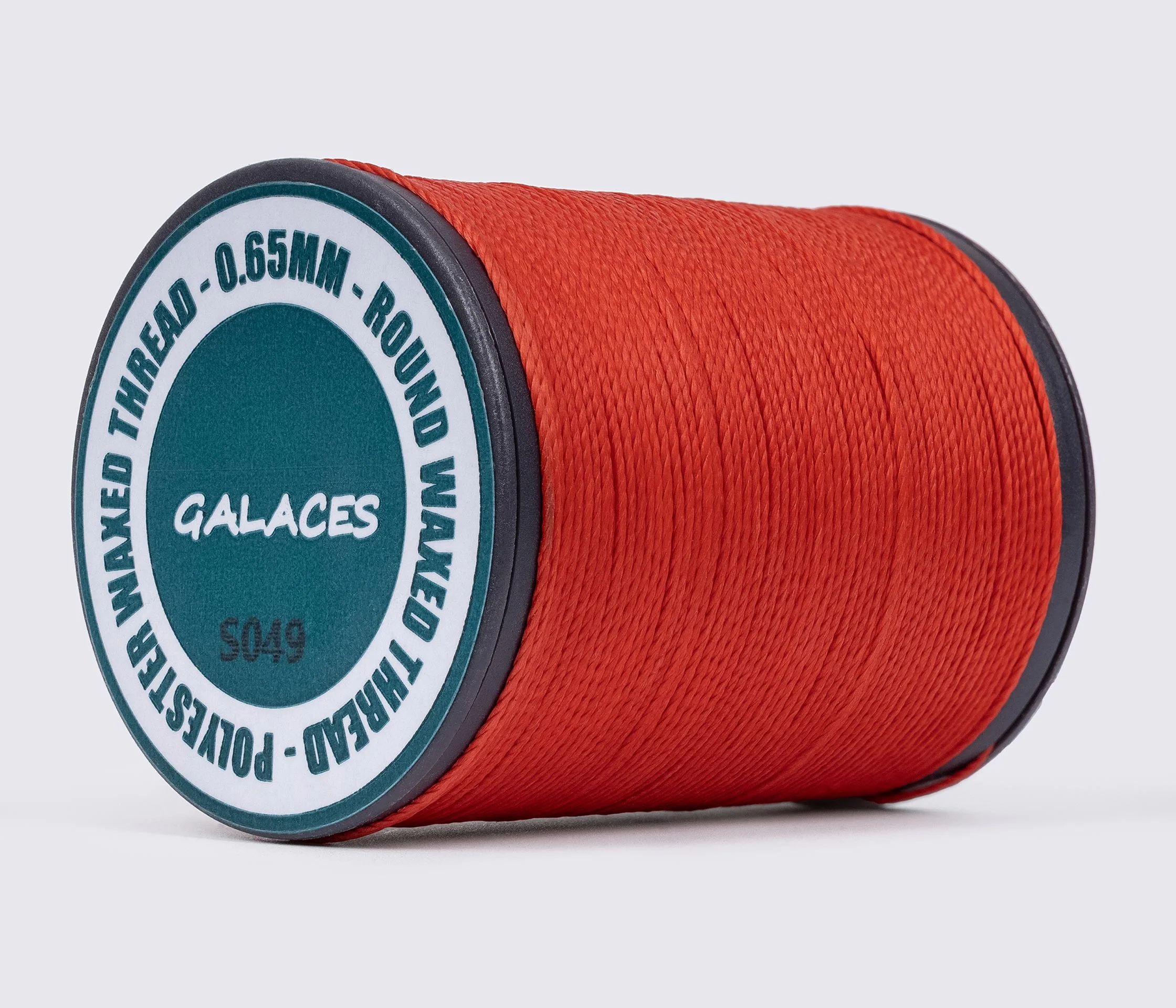 Galaces 0.65мм круглая вощёная нить по коже 110м.