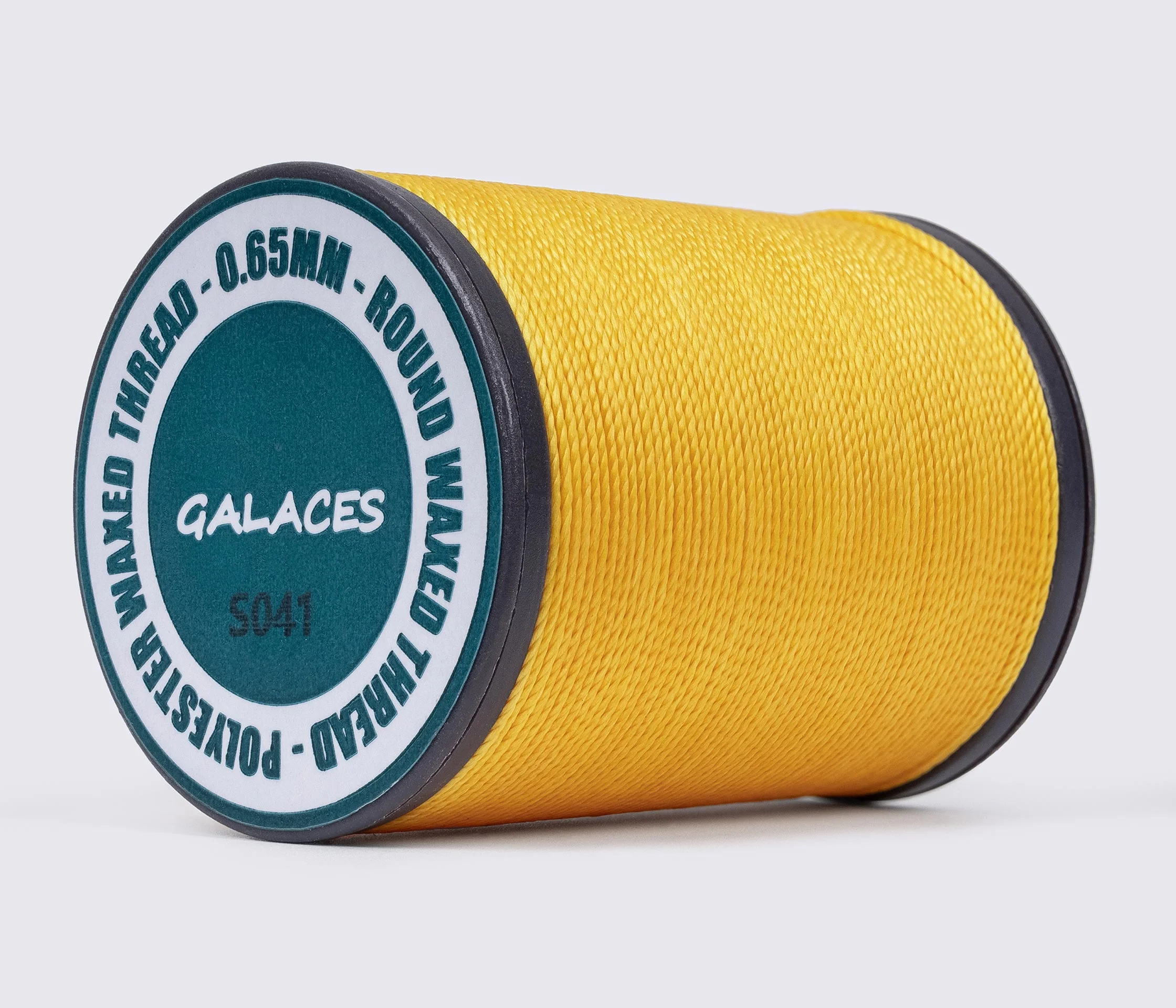Galaces 0.65мм круглая вощёная нить по коже 110м.