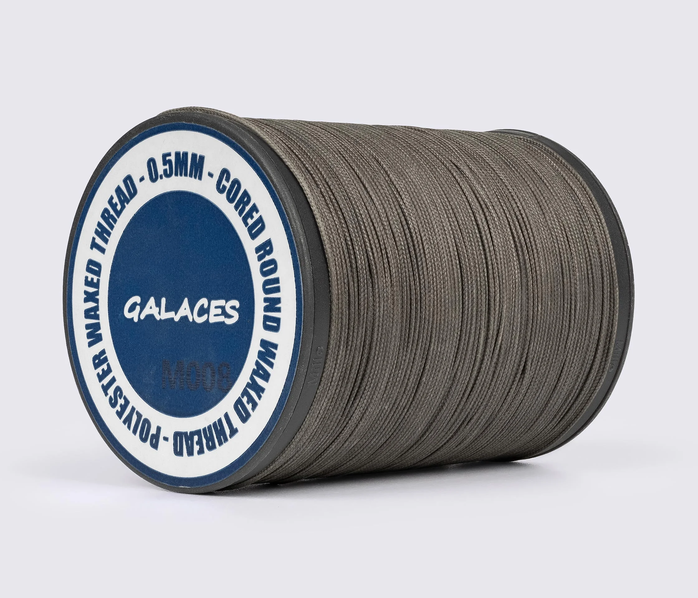 Galaces 0.50 мм нить круглая плетеная из 8 нитей вощёная по коже 150м