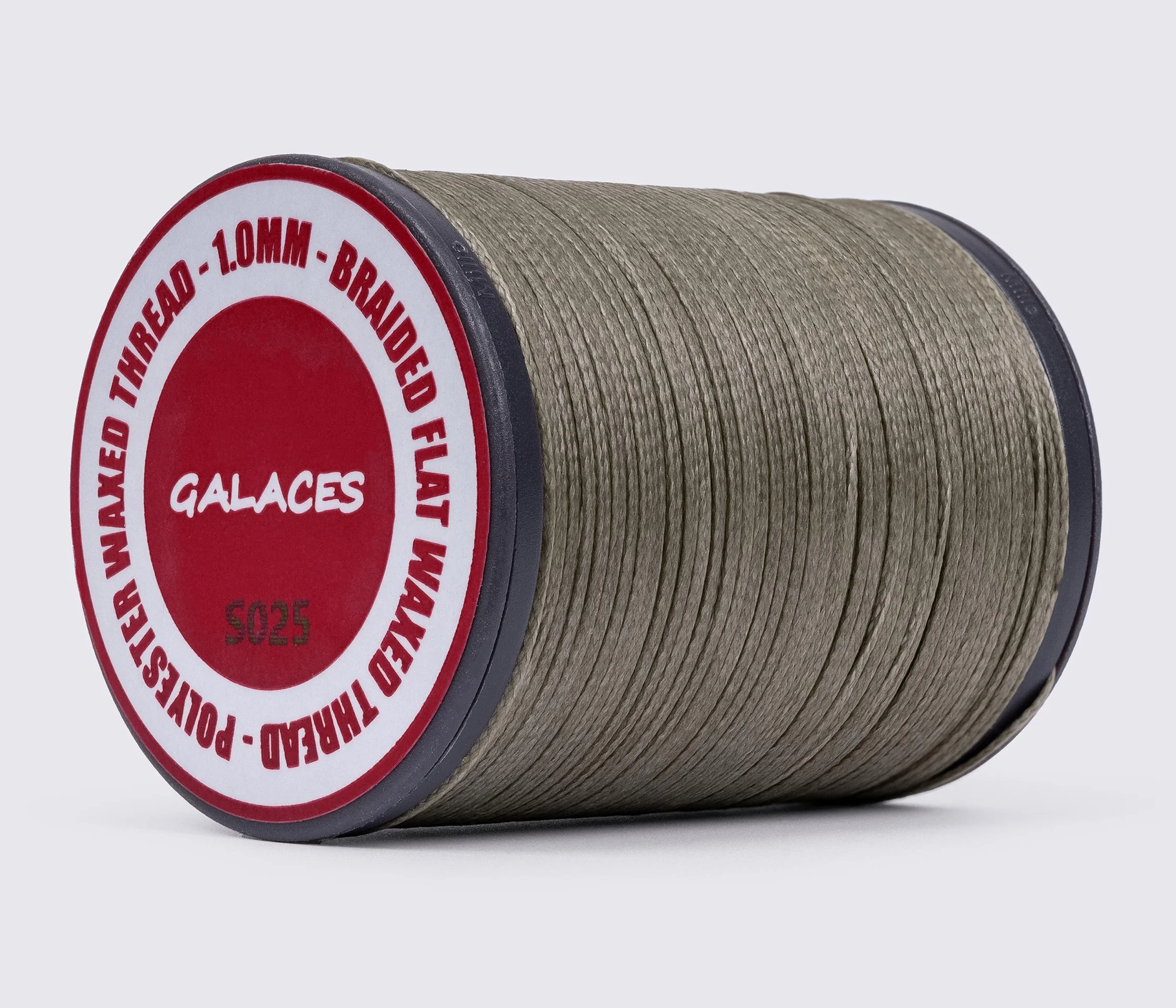 Galaces 1.00 мм плоский шнур вощенний по шкірі 80м