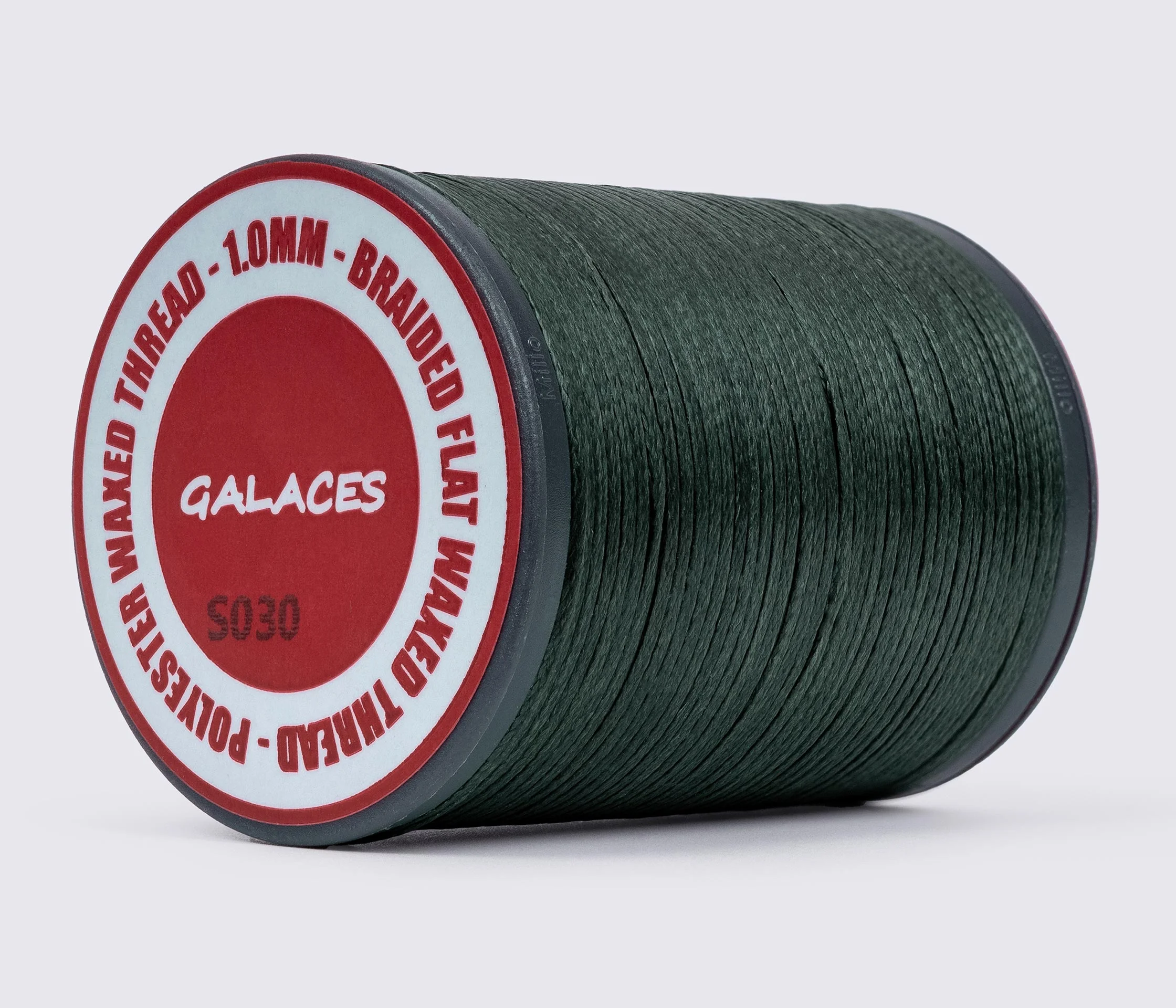 Galaces 1.00 мм плоский шнур вощенний по шкірі 80м