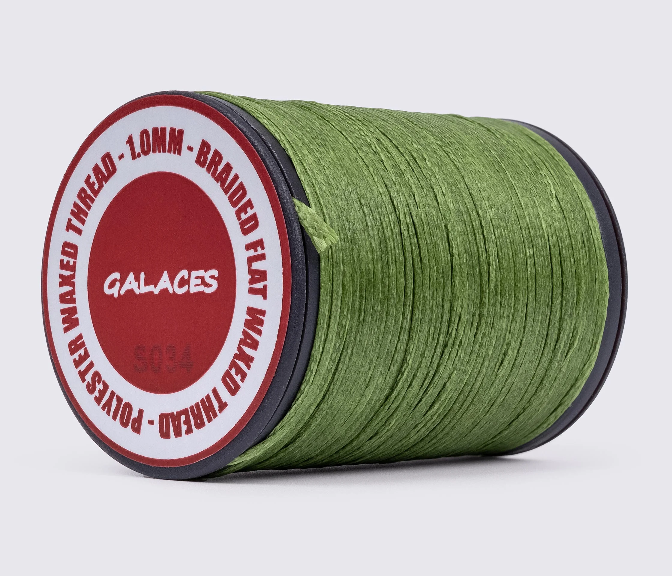 Galaces 1.00 мм плоский шнур вощенний по шкірі 80м