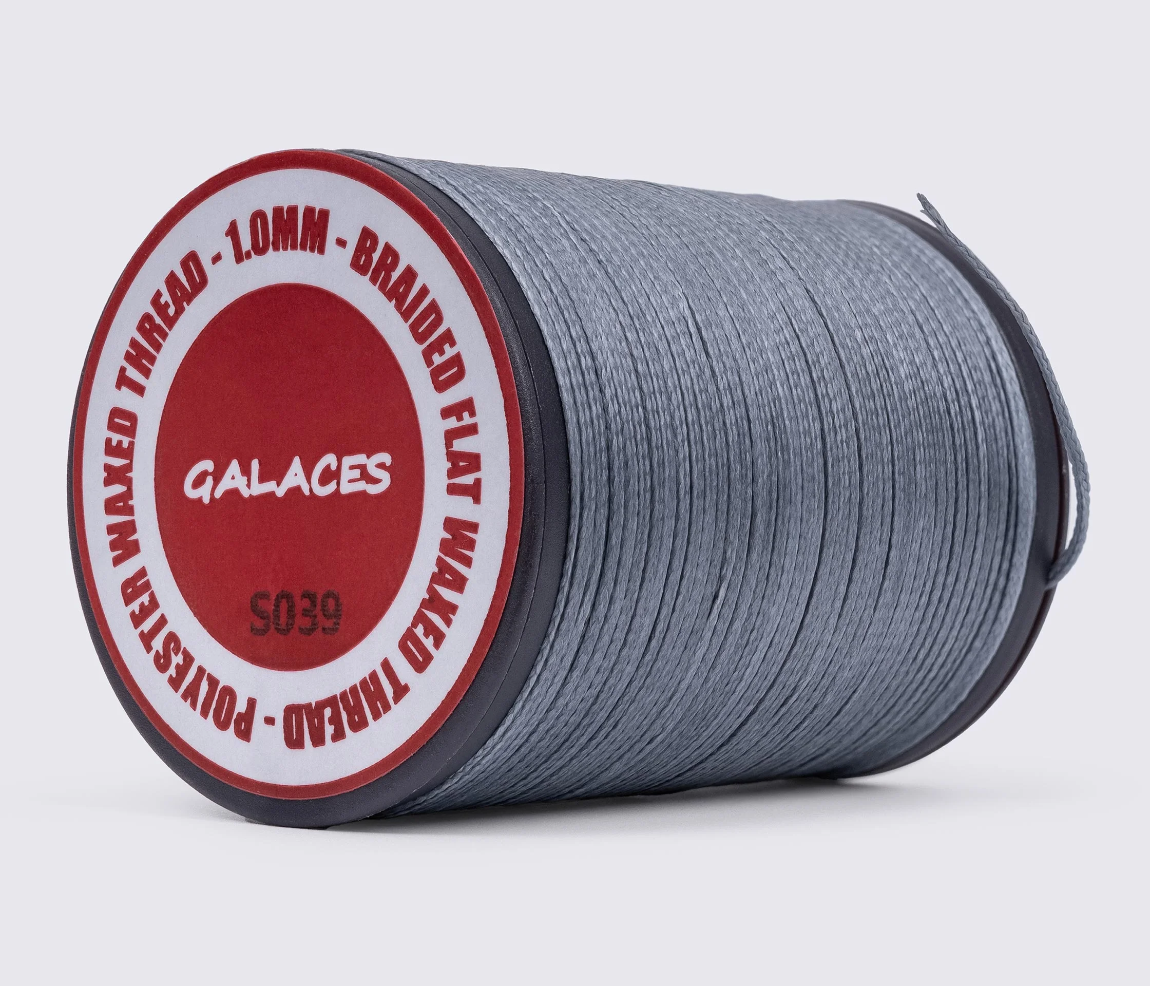 Galaces 1.00 мм плоский шнур вощенний по шкірі 80м