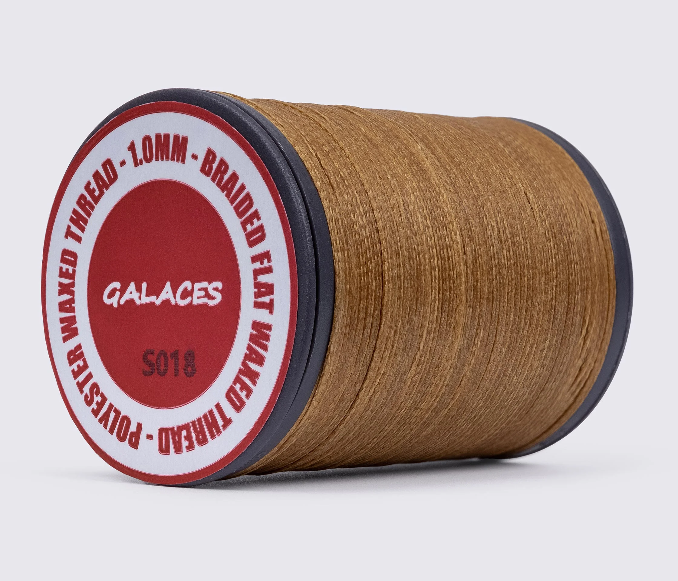 Galaces 1.00 мм плоский шнур вощенний по шкірі 80м