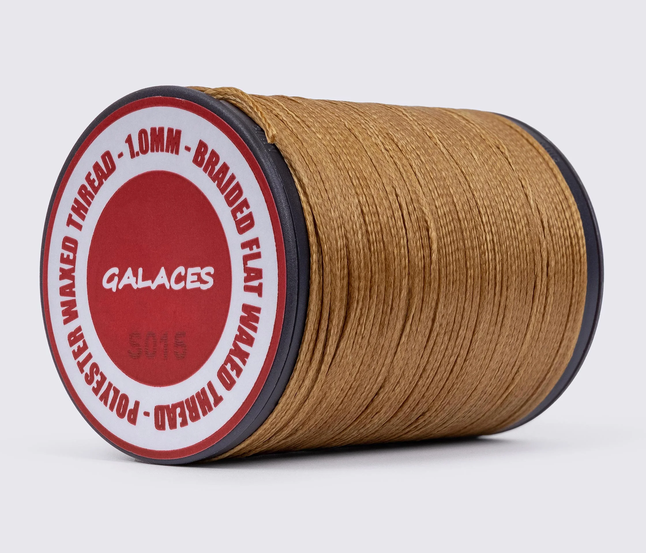 Galaces 1.00 мм плоский шнур вощенний по шкірі 80м