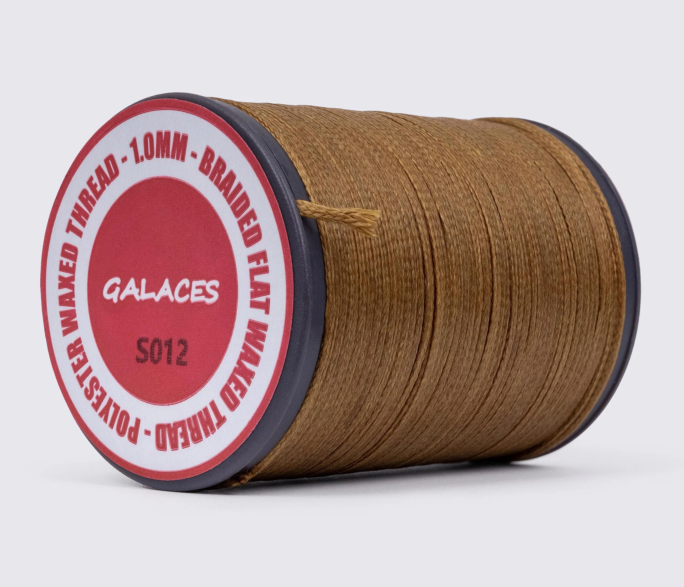 Galaces 1.00 мм плоский шнур вощенний по шкірі 80м