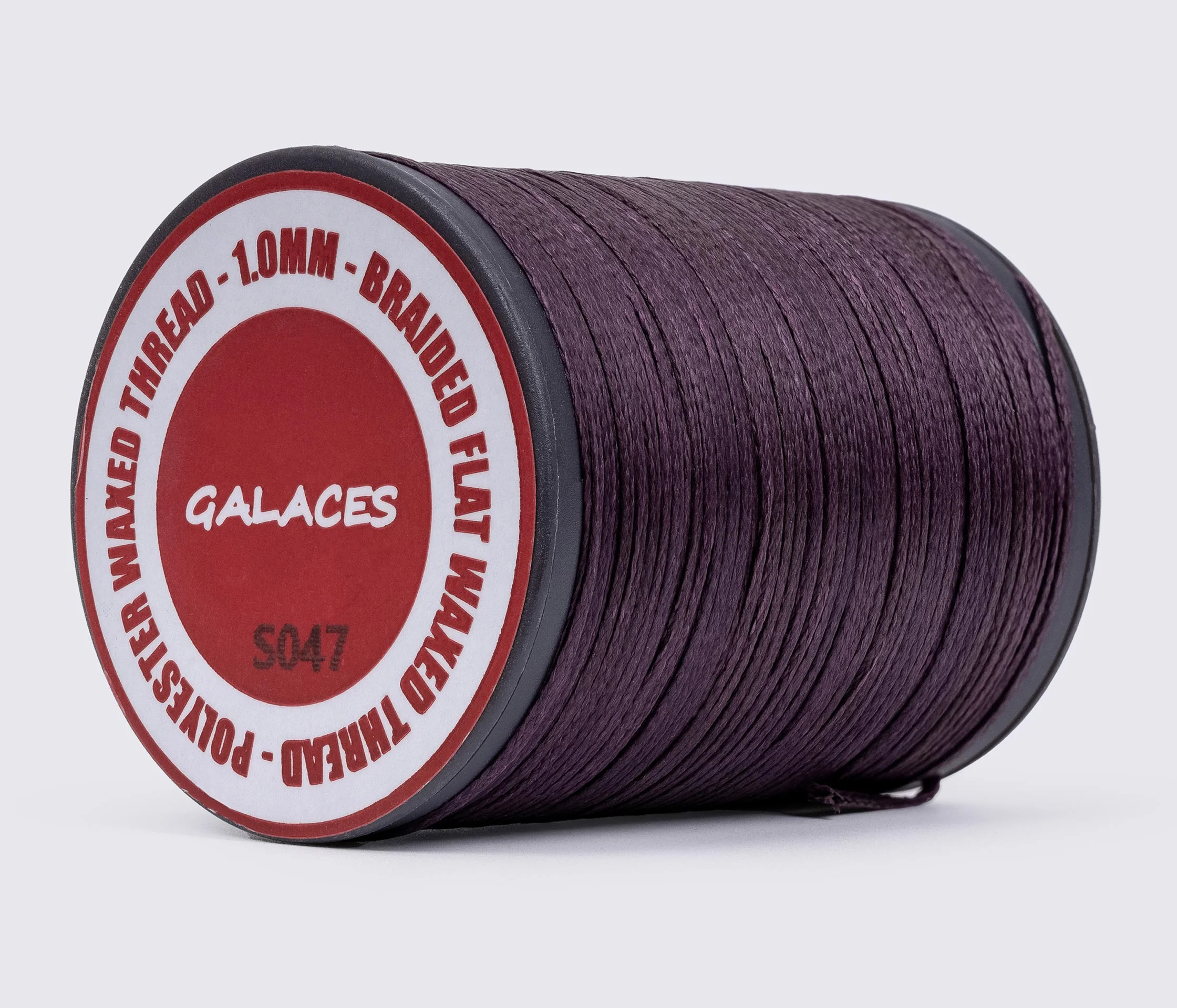 Galaces 1.00 мм плоский шнур вощенний по шкірі 80м