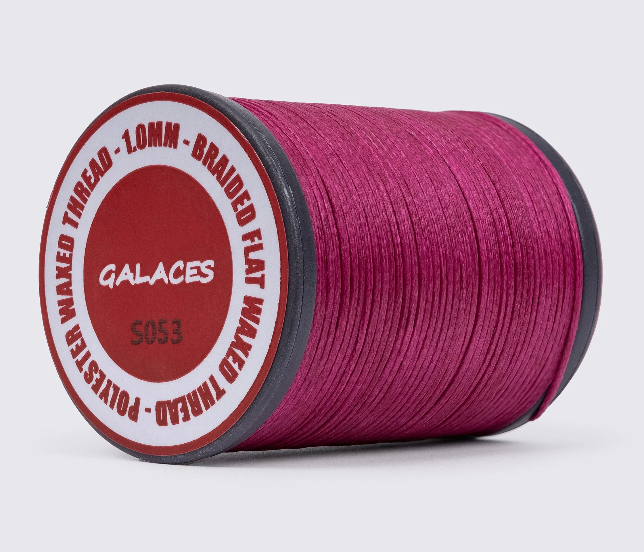 Galaces 1.00 мм плоский шнур вощенний по шкірі 80м