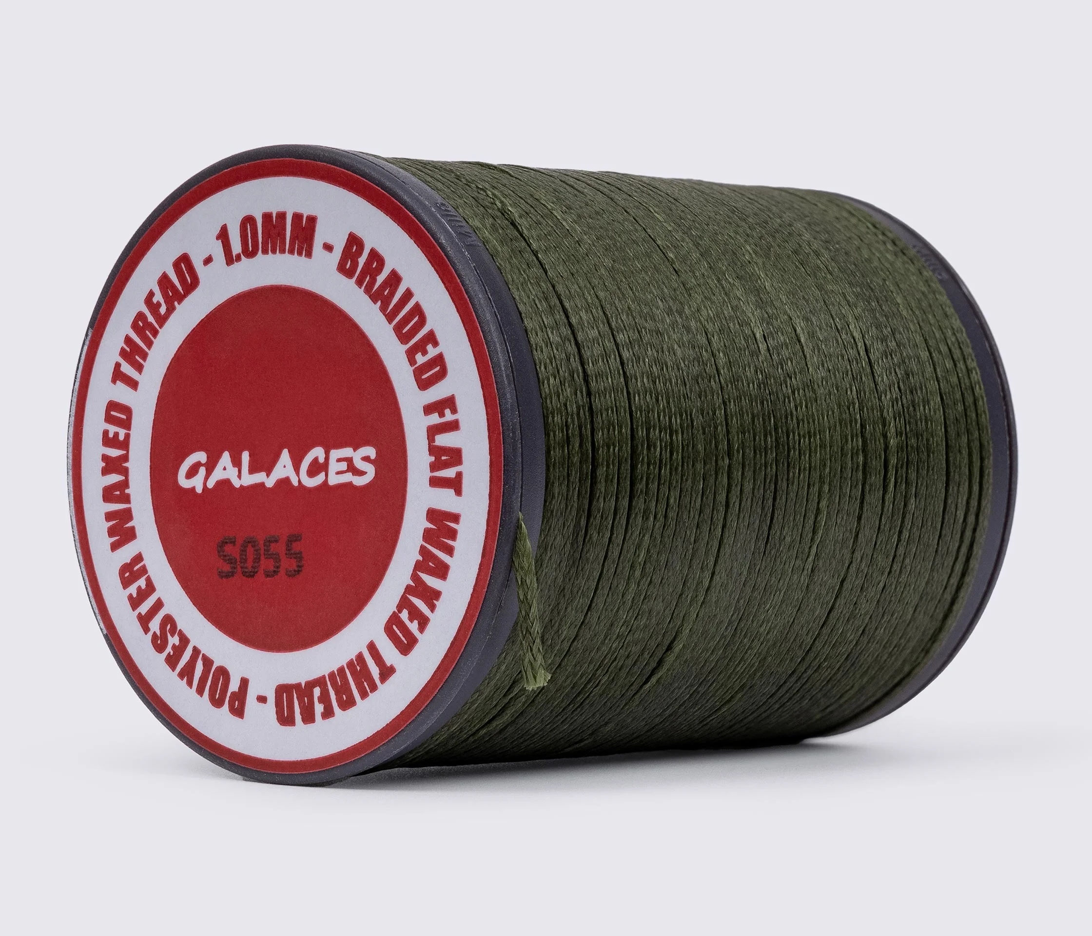 Galaces 1.00 мм плоский шнур вощенний по шкірі 80м