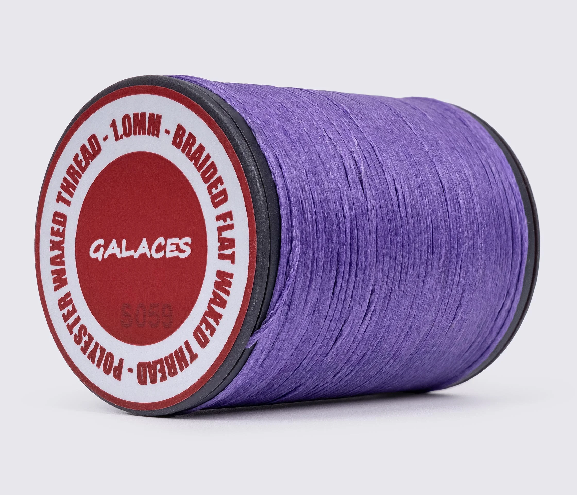 Galaces 1.00 мм плоский шнур вощенний по шкірі 80м