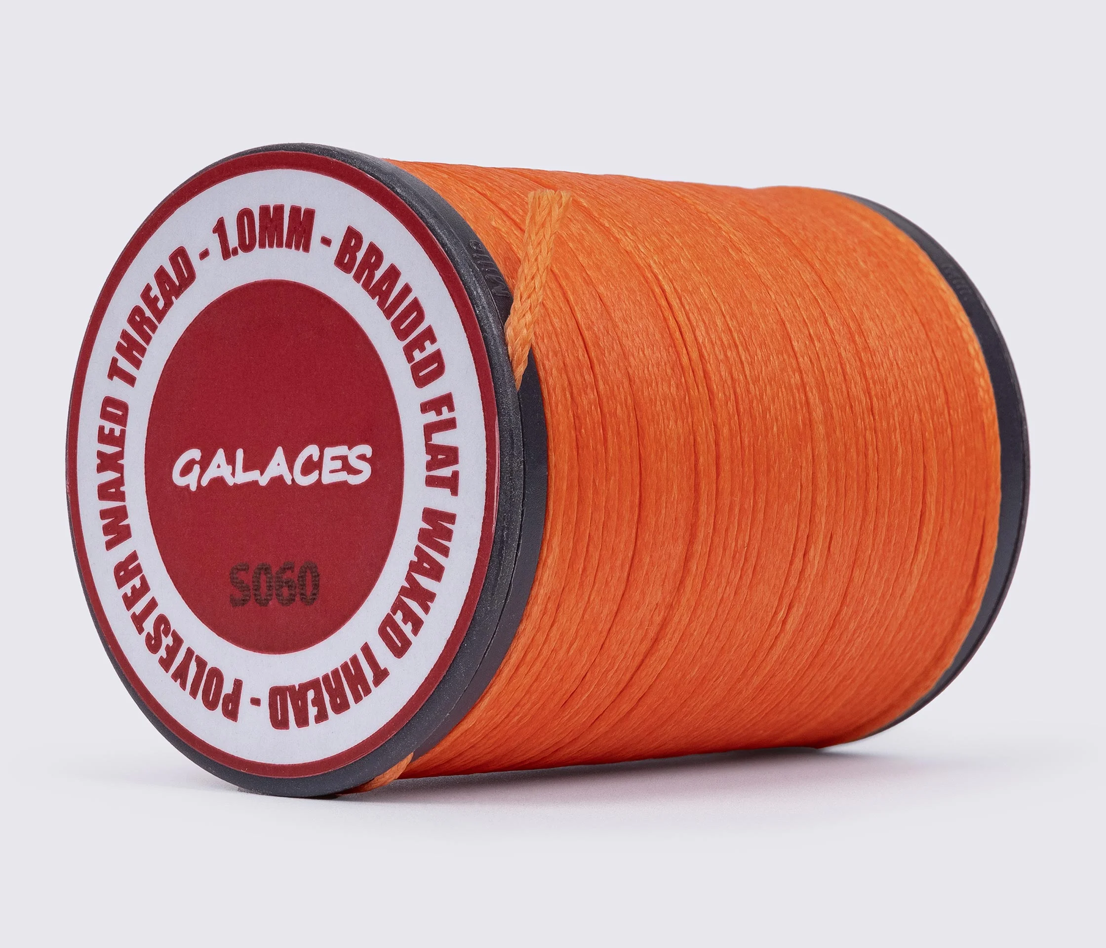 Galaces 1.00 мм плоский шнур вощенний по шкірі 80м