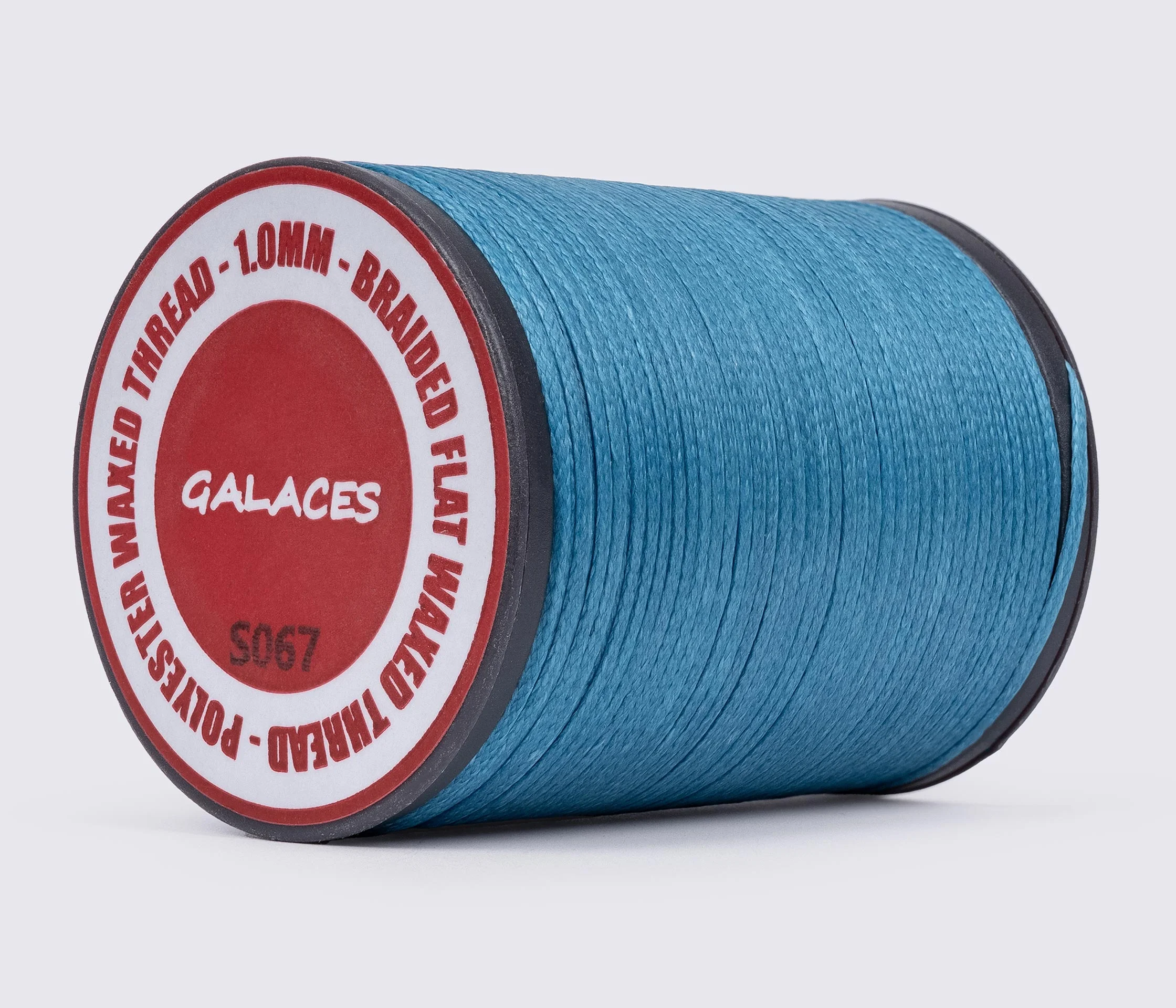 Galaces 1.00 мм плоский шнур вощенний по шкірі 80м