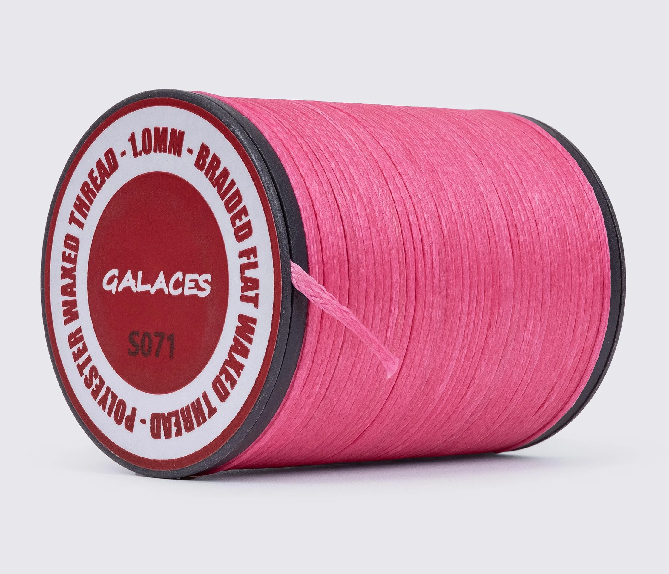Galaces 1.00 мм плоский шнур вощенний по шкірі 80м