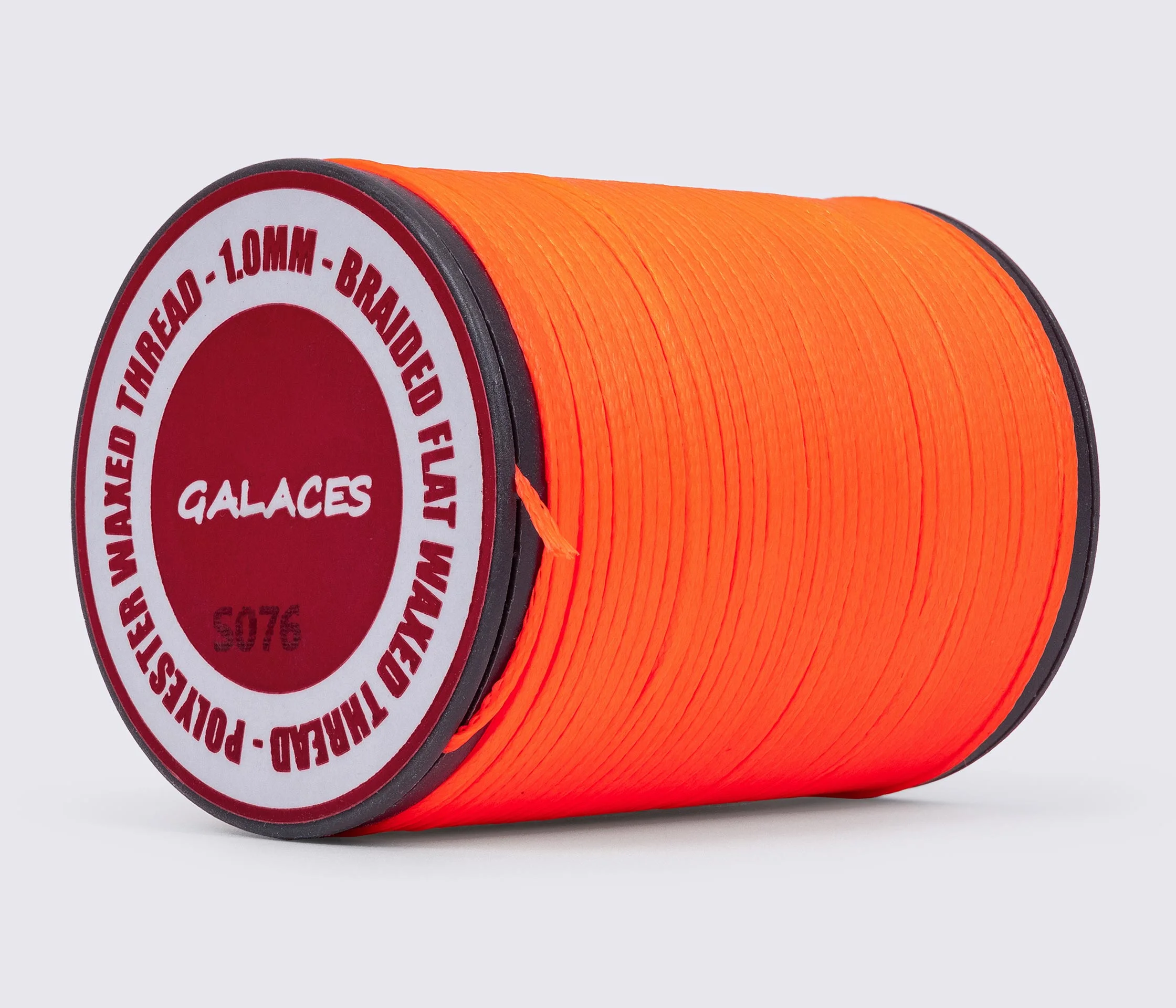 Galaces 1.00 мм плоский шнур вощенний по шкірі 80м