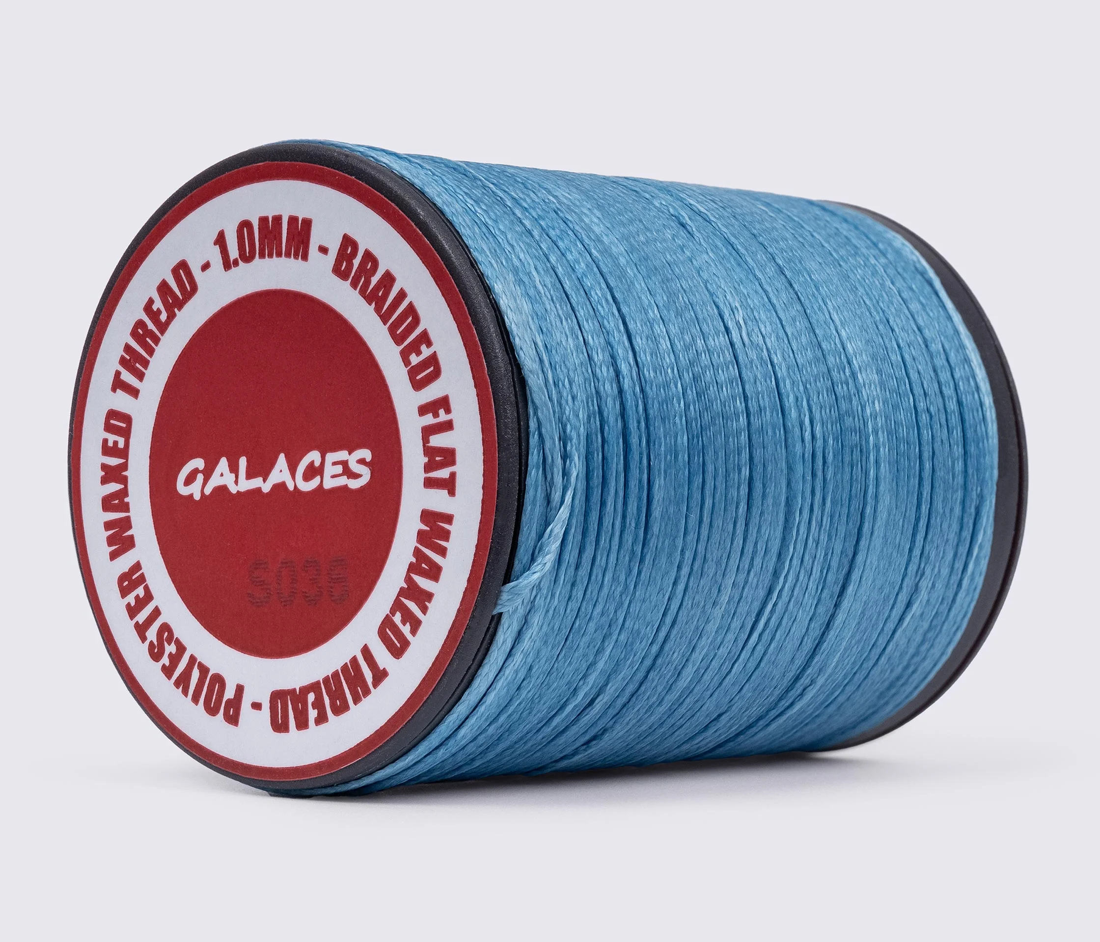 Galaces 1.00 мм плоский шнур вощенний по шкірі 80м