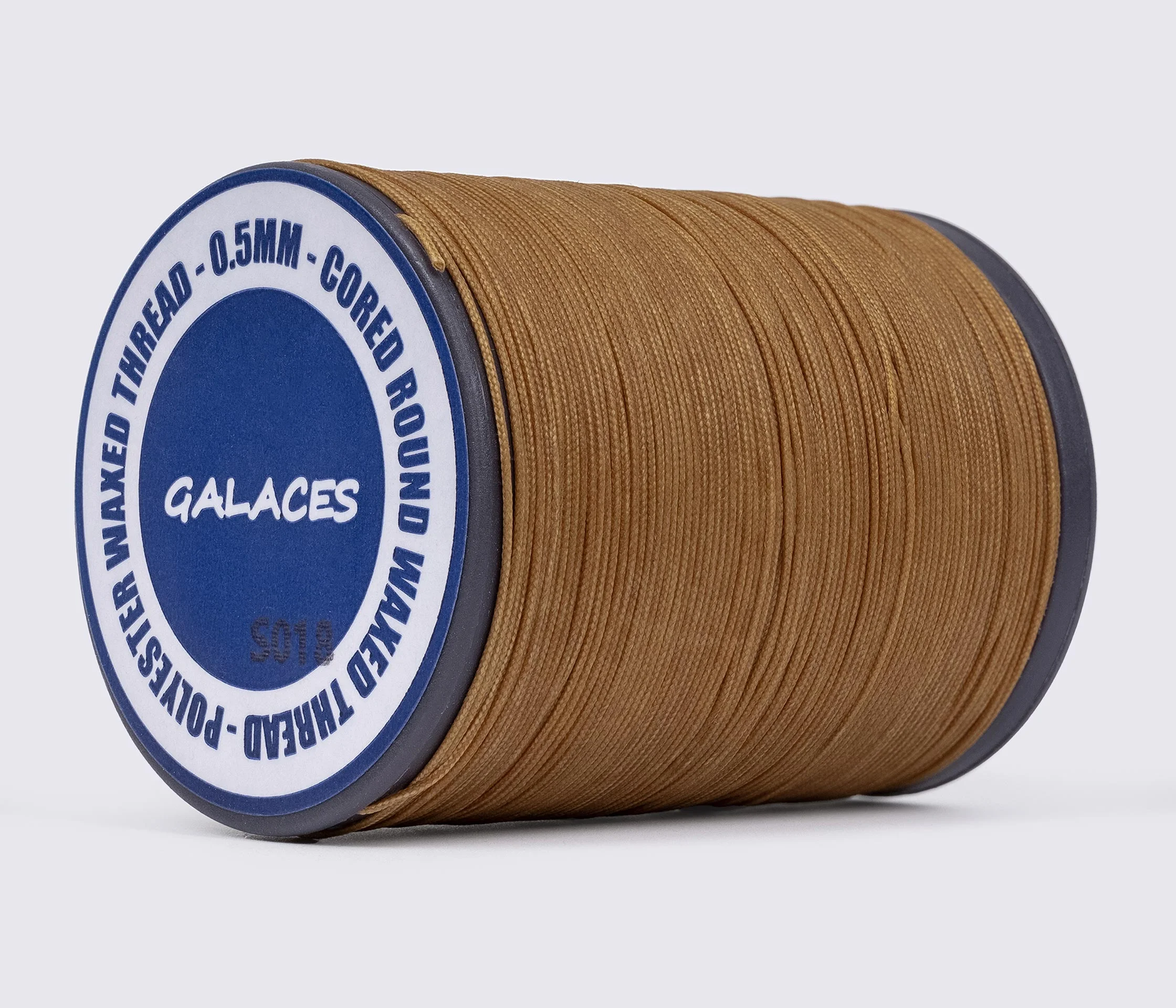 Galaces 0.50 мм нить круглая плетеная из 8 нитей вощёная по коже 150м