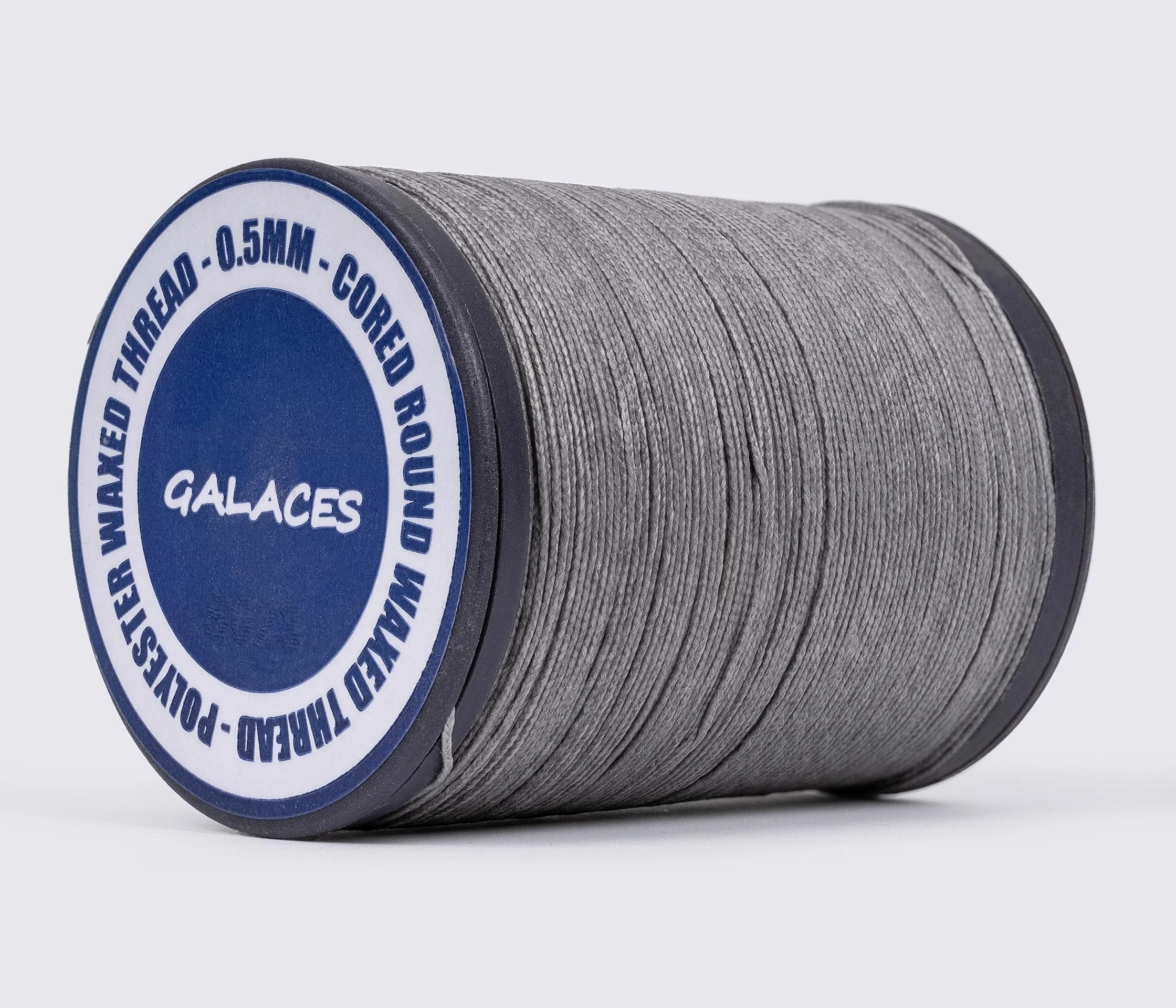 Galaces 0.50 мм нить круглая плетеная из 8 нитей вощёная по коже 150м