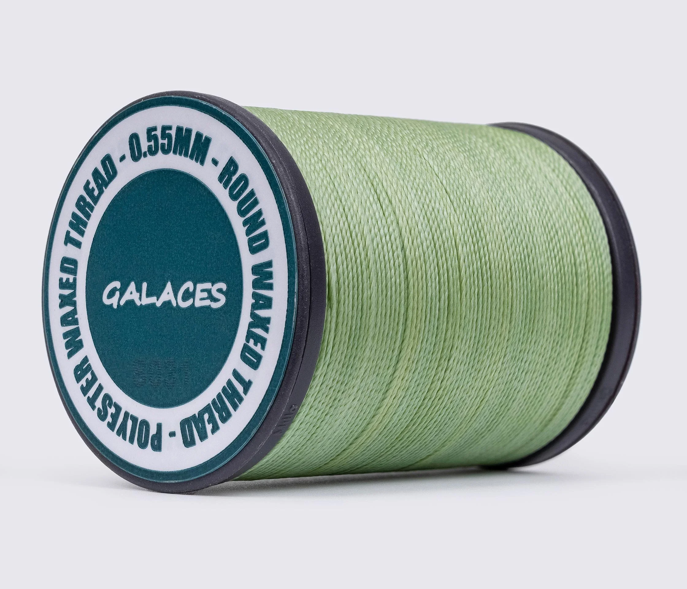 Galaces 0.55 мм нитка кругла вощенна по шкірі