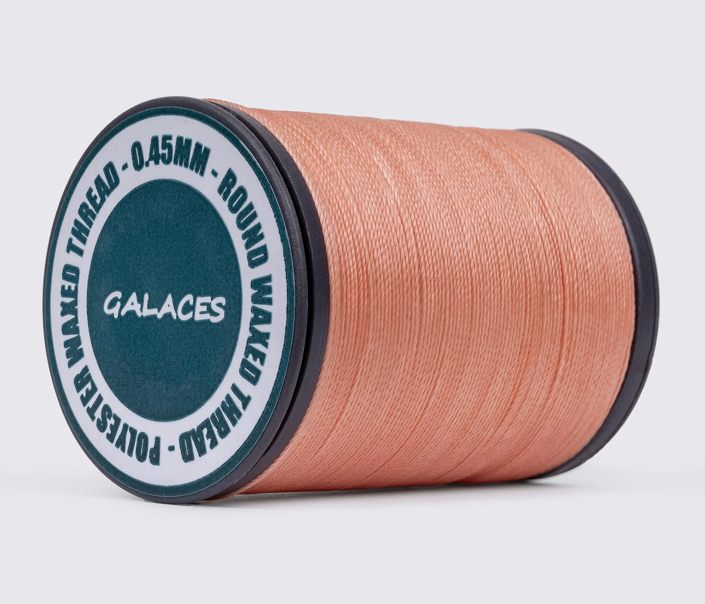 Galaces 0.45 мм нитка кругла вощена по шкірі