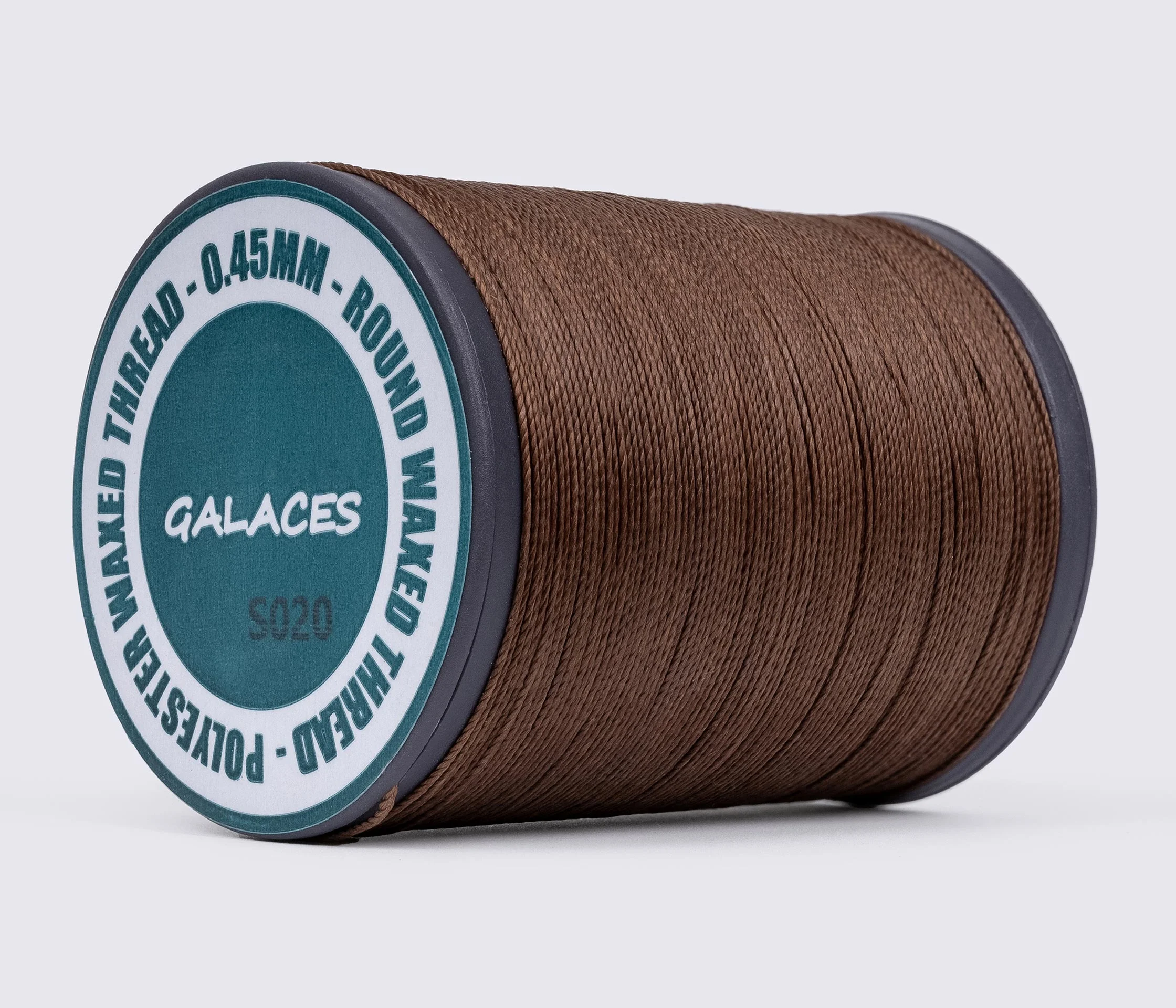 Galaces 0.45 мм нитка кругла вощена по шкірі