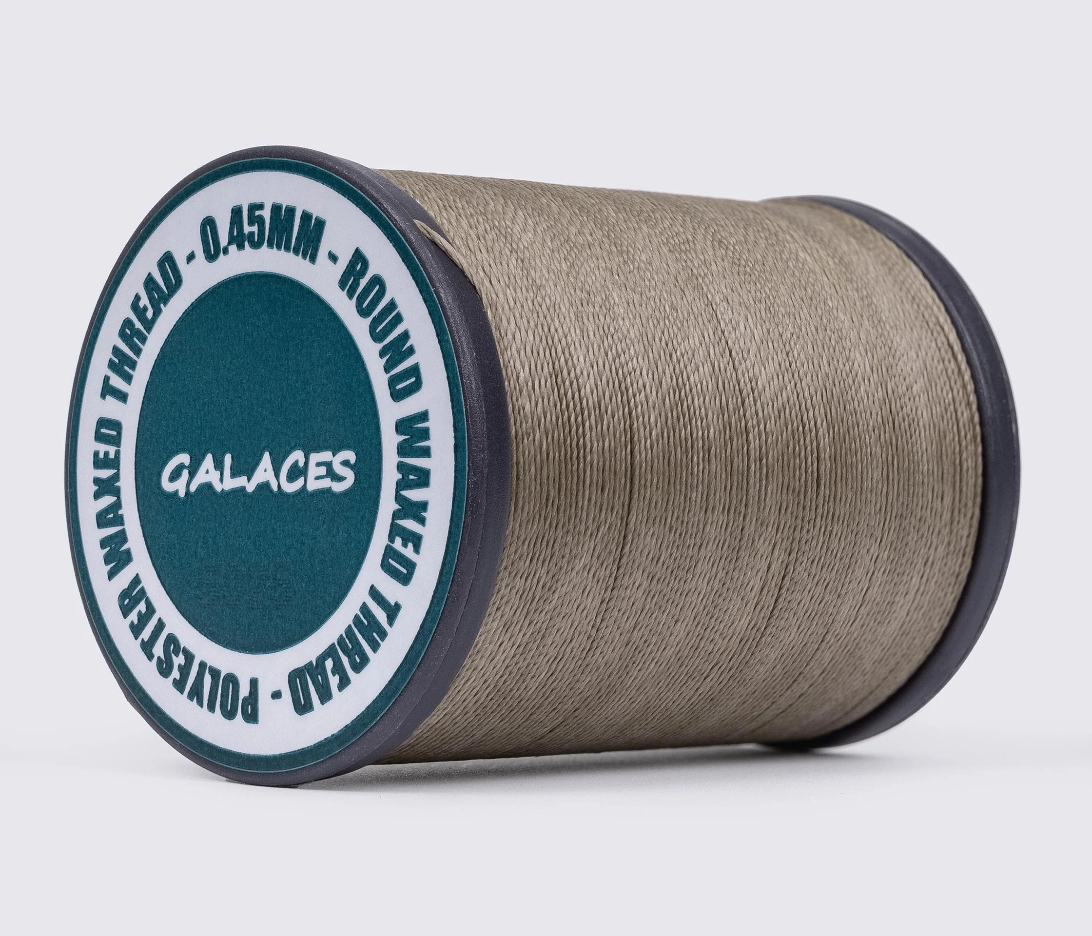 Galaces 0.45 мм нитка кругла вощена по шкірі