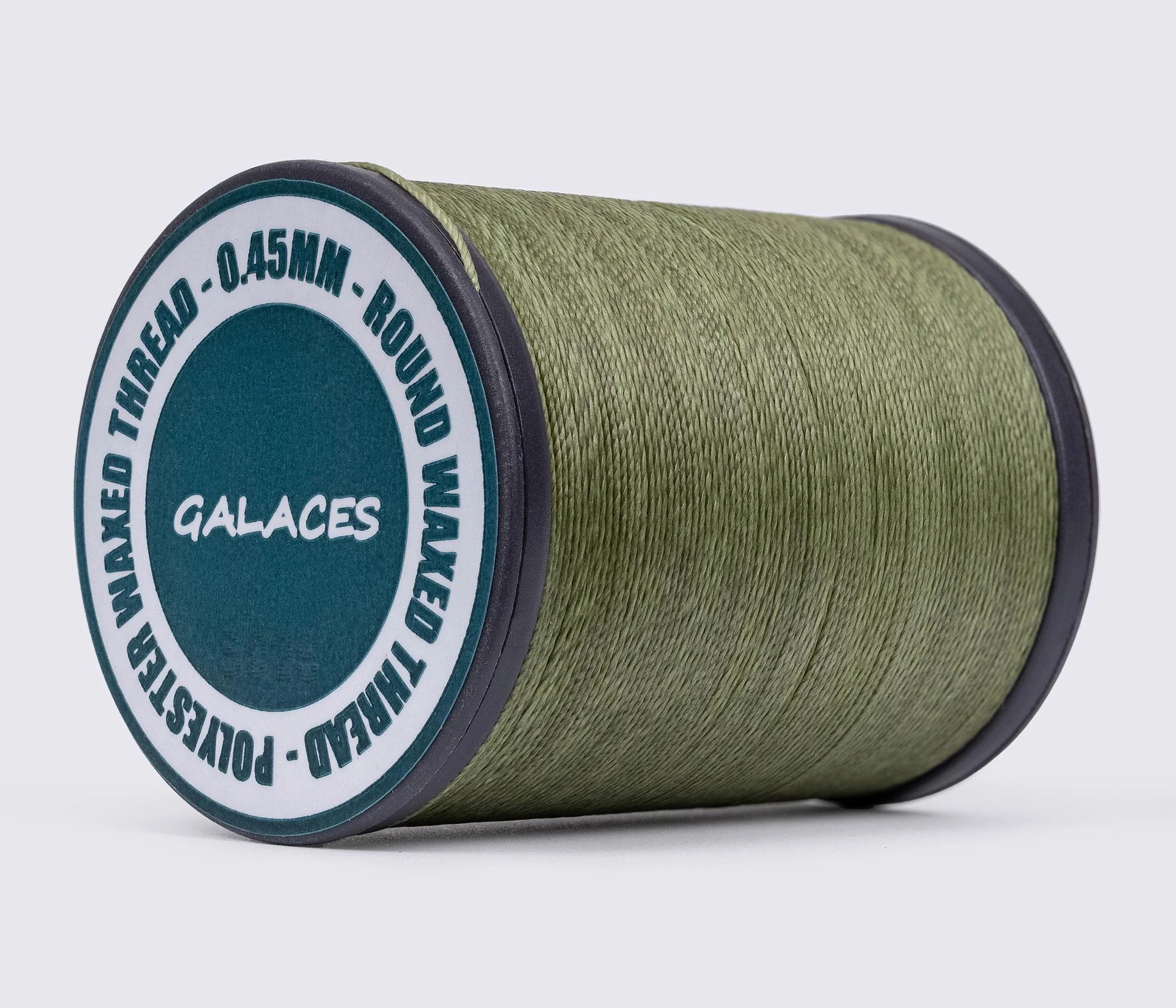 Galaces 0.45 мм нитка кругла вощена по шкірі