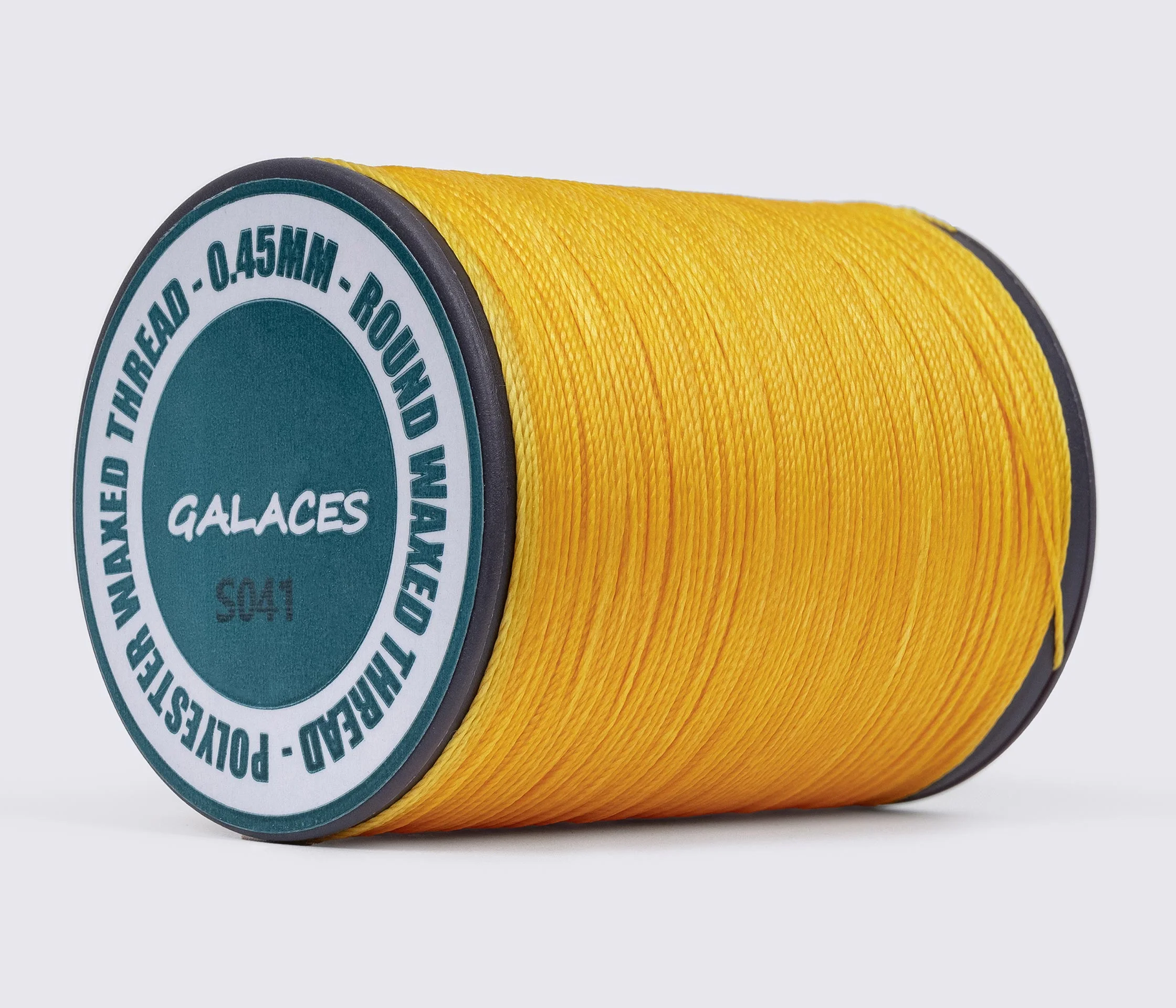 Galaces 0.45 мм нитка кругла вощена по шкірі