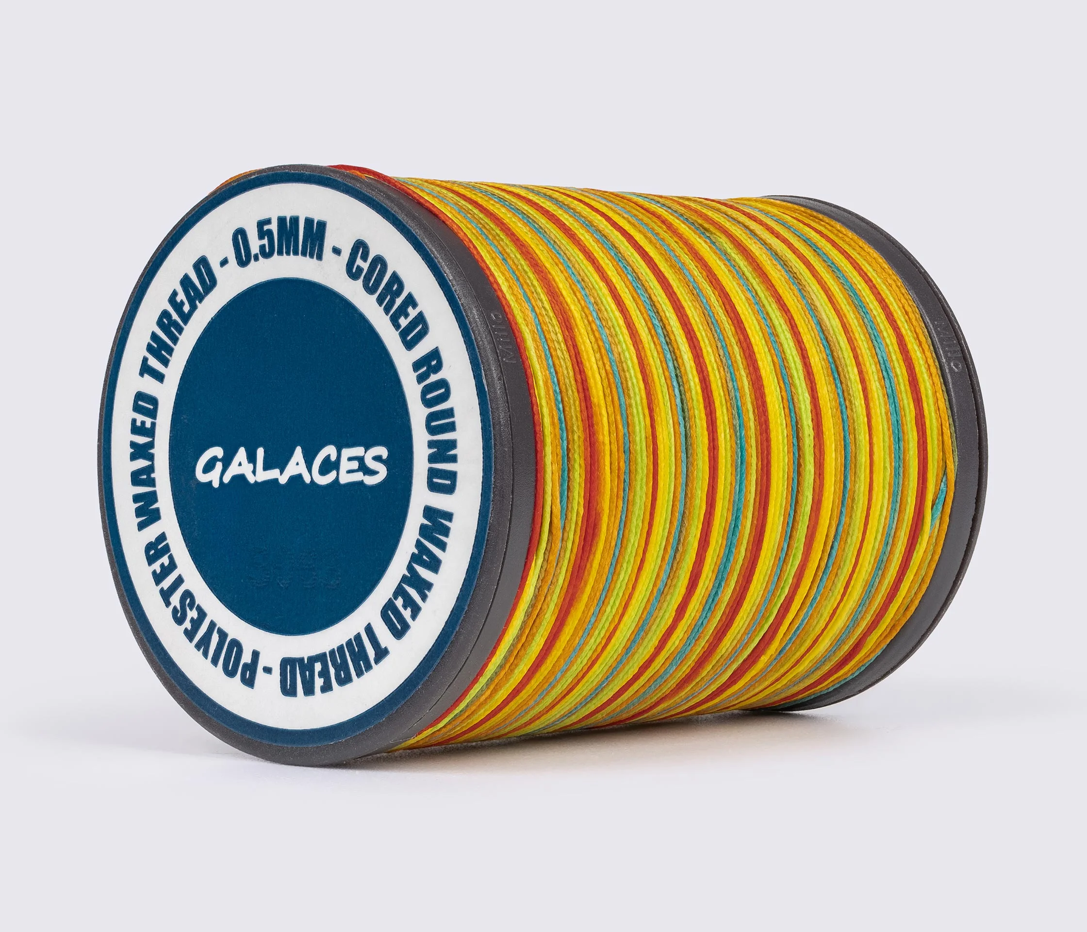 Galaces 0.50 мм нить круглая плетеная из 8 нитей вощёная по коже 150м