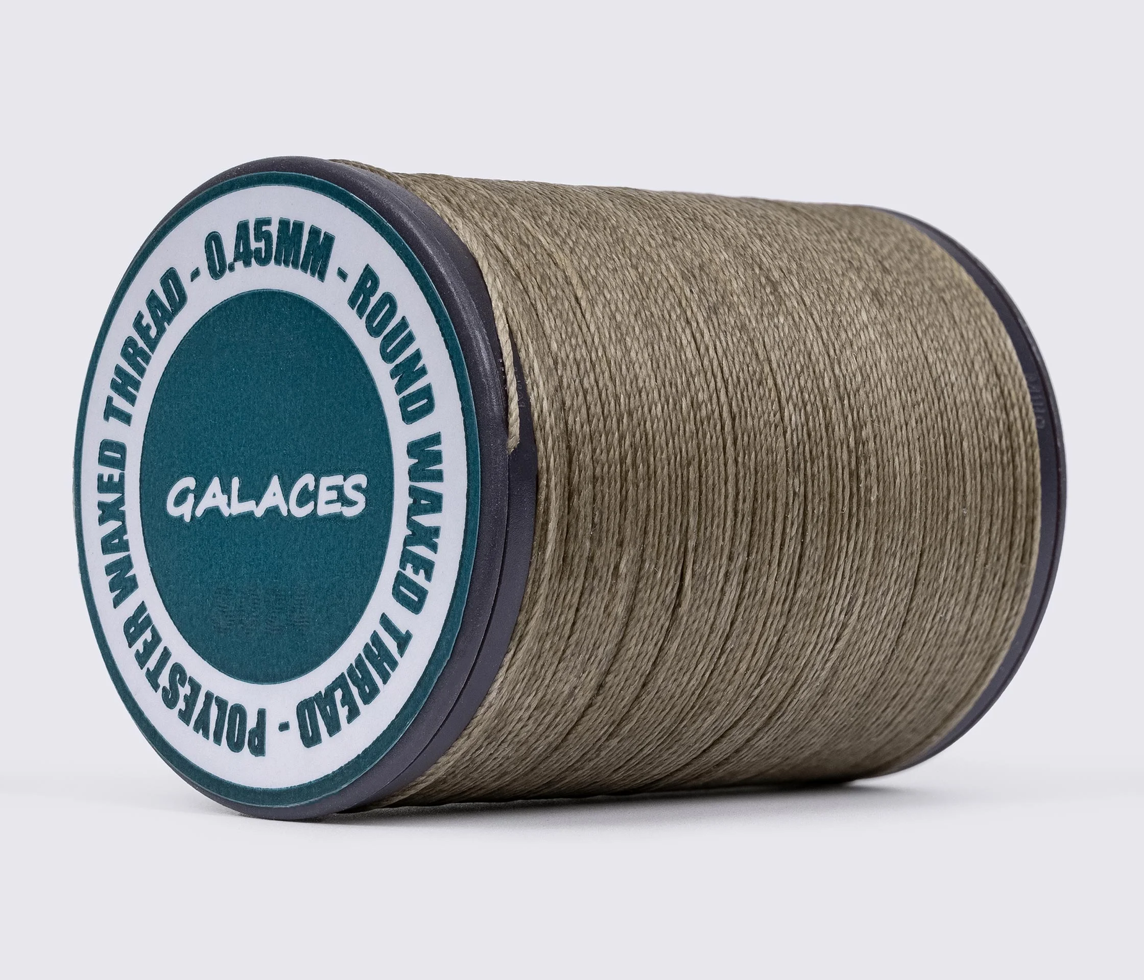 Galaces 0.45 мм нитка кругла вощена по шкірі