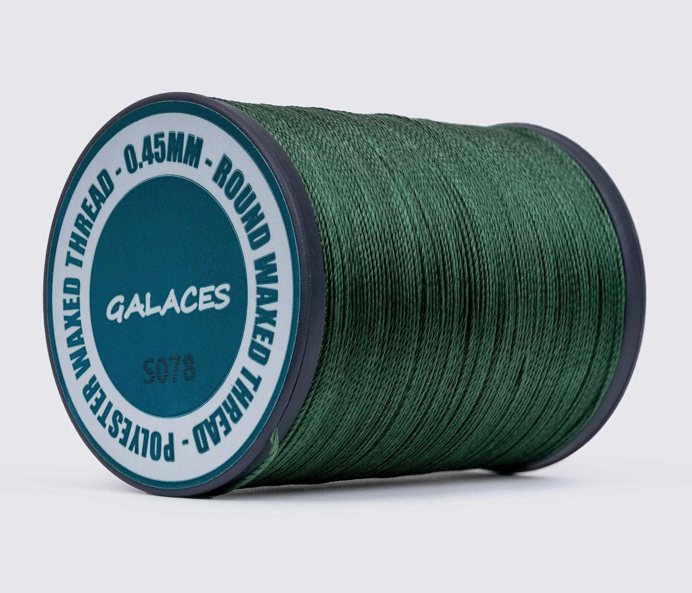 Galaces 0.45 мм нитка кругла вощена по шкірі