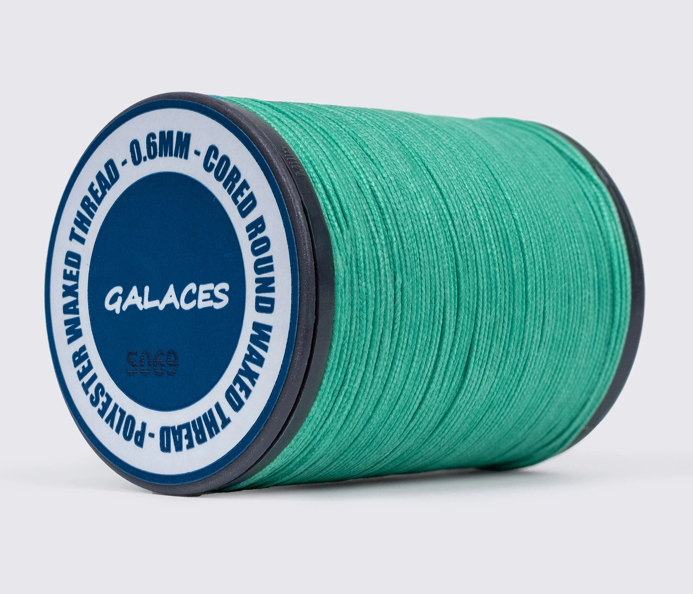 Galaces 0.60 мм нить круглая плетеная из 8 нитей вощёная по коже