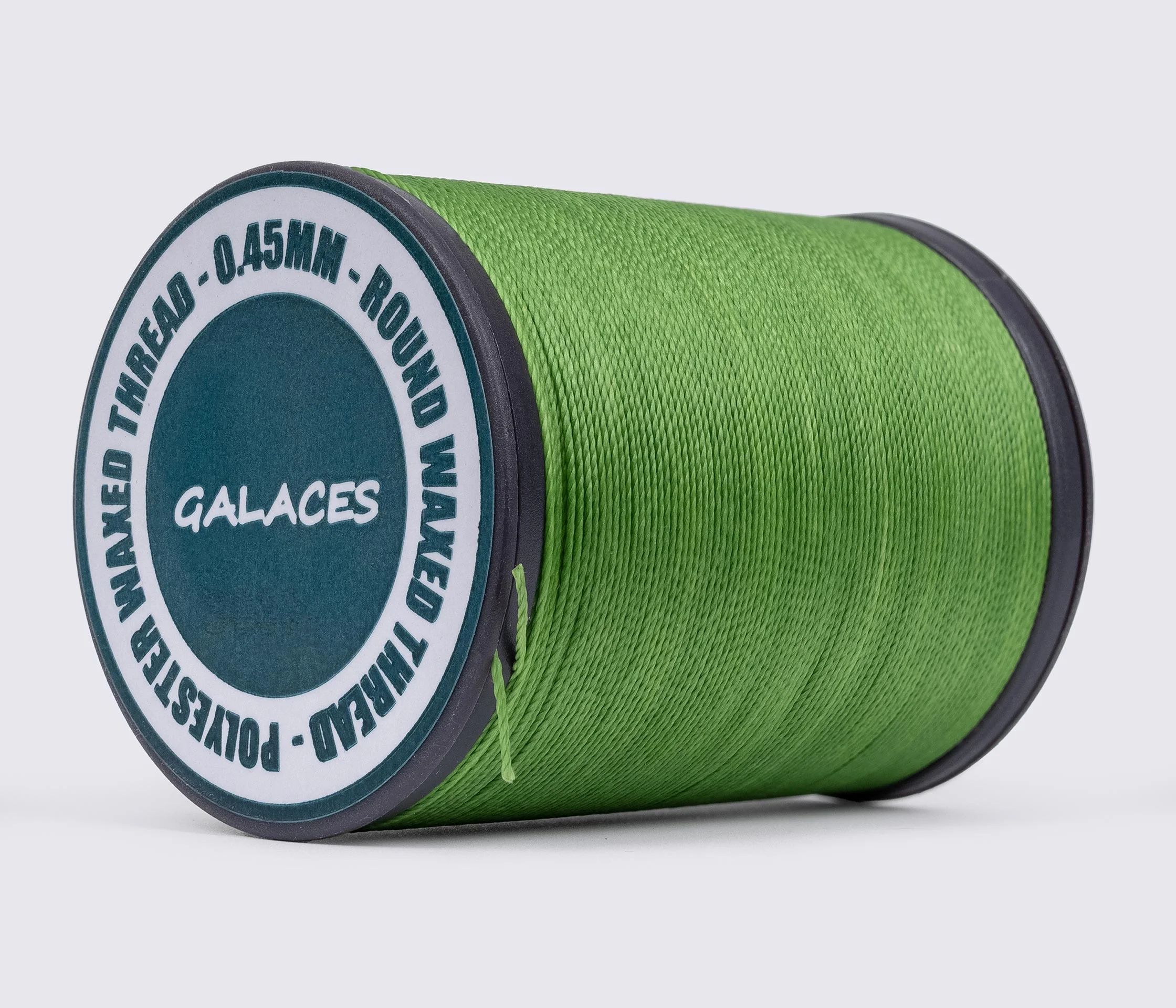 Galaces 0.45 мм нитка кругла вощена по шкірі