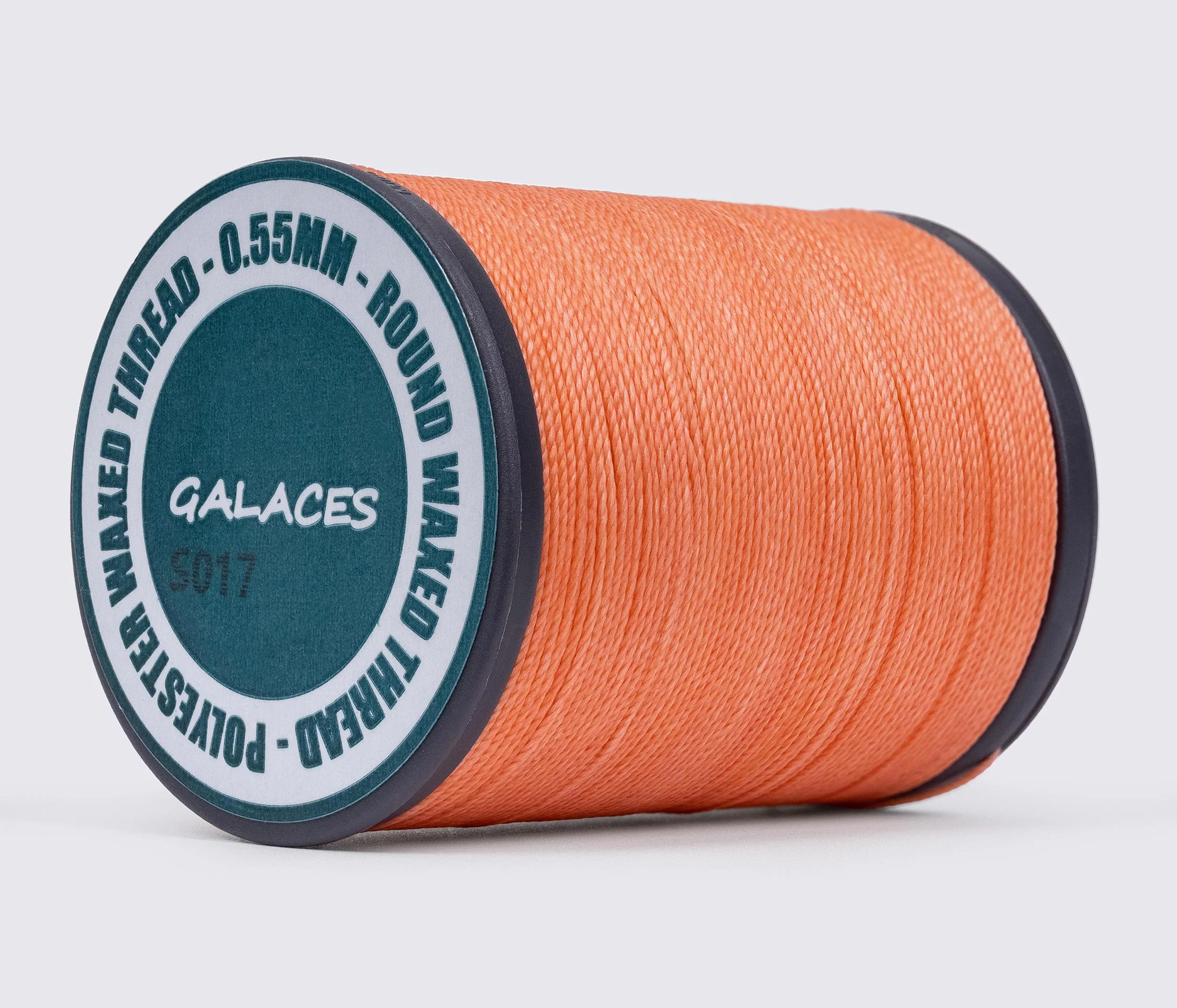 Galaces 0.55 мм нитка кругла вощенна по шкірі