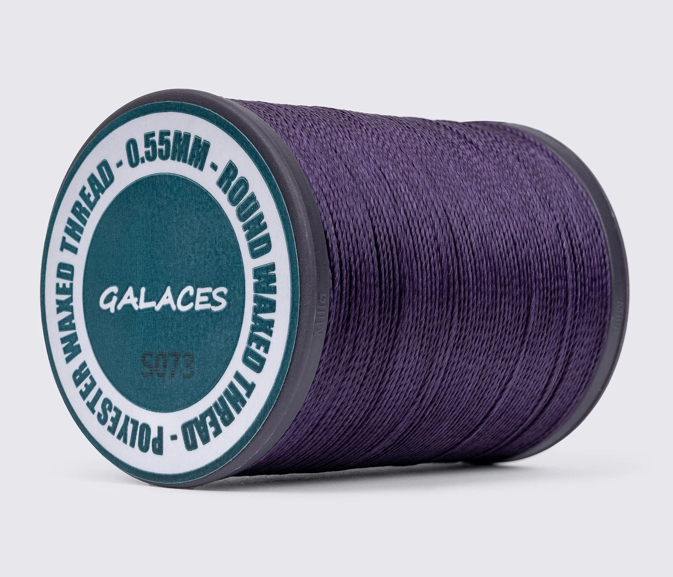Galaces 0.55 мм нитка кругла вощенна по шкірі